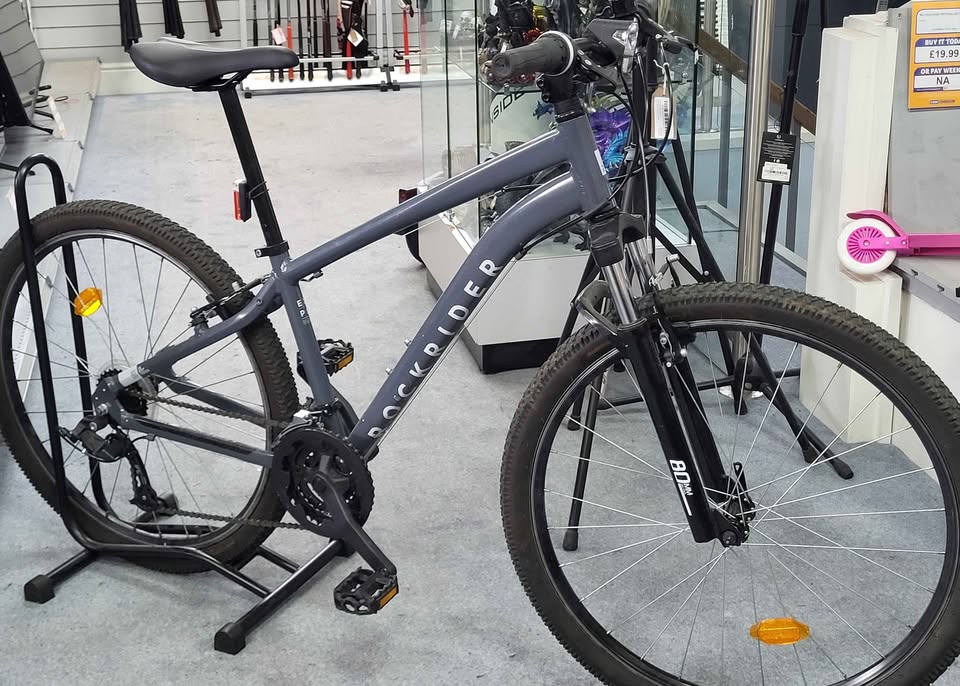 B'twin Rockrider EXPL50 Unisex MTB - 14" Frame, 27.5 Wheels, 21 Speed