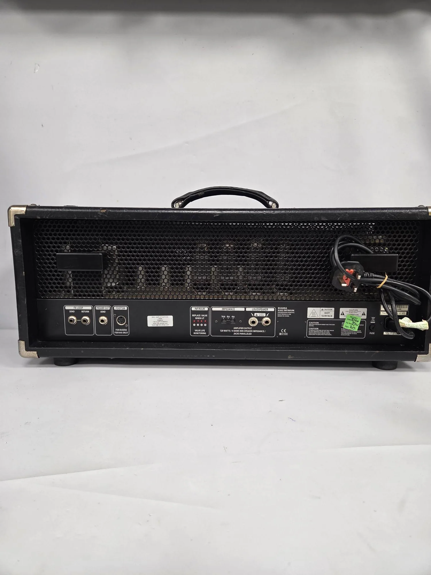 Bugera 6262 INFINIUM Tube Amplifier - Image 3