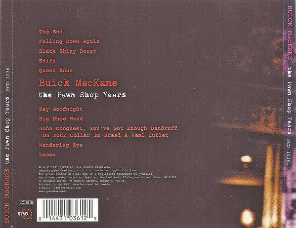 Buick MacKane – The Pawn Shop Years - Image 2