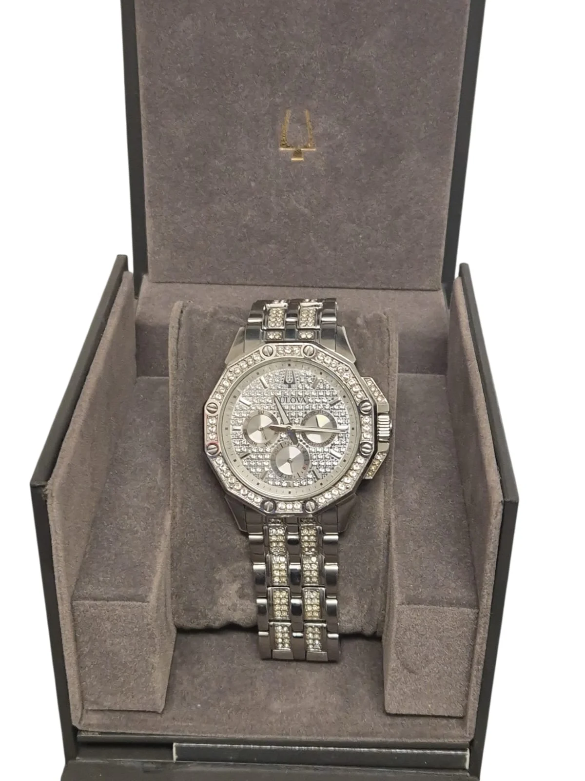Bulova Men's Crystal Octava Watch - 2 YEAR WARRANTY - Image 2