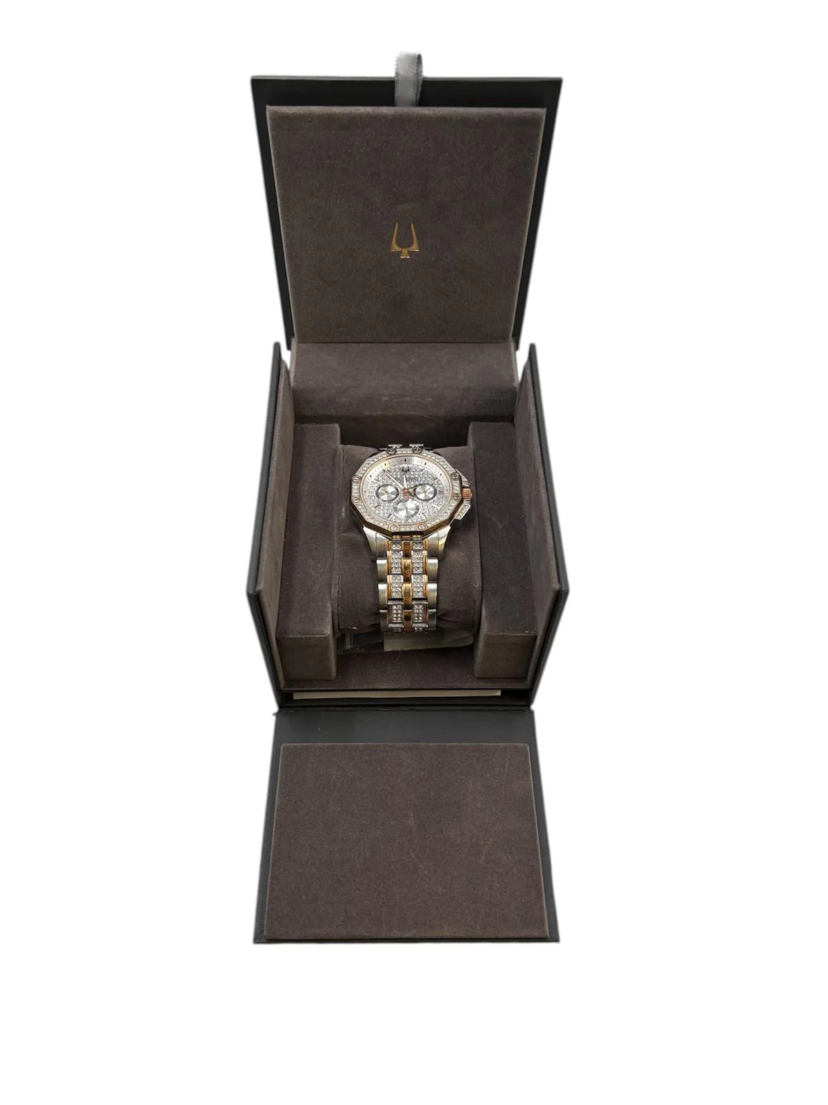 Bulova Men's Octava Crystal Chronograph Watch - Image 2