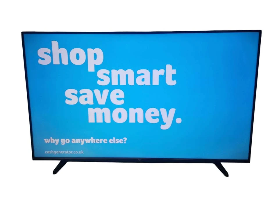 Bush 55UT24SB LED TV 55" Smart 4K UHD HDR Framless WiFi USB HDMI
