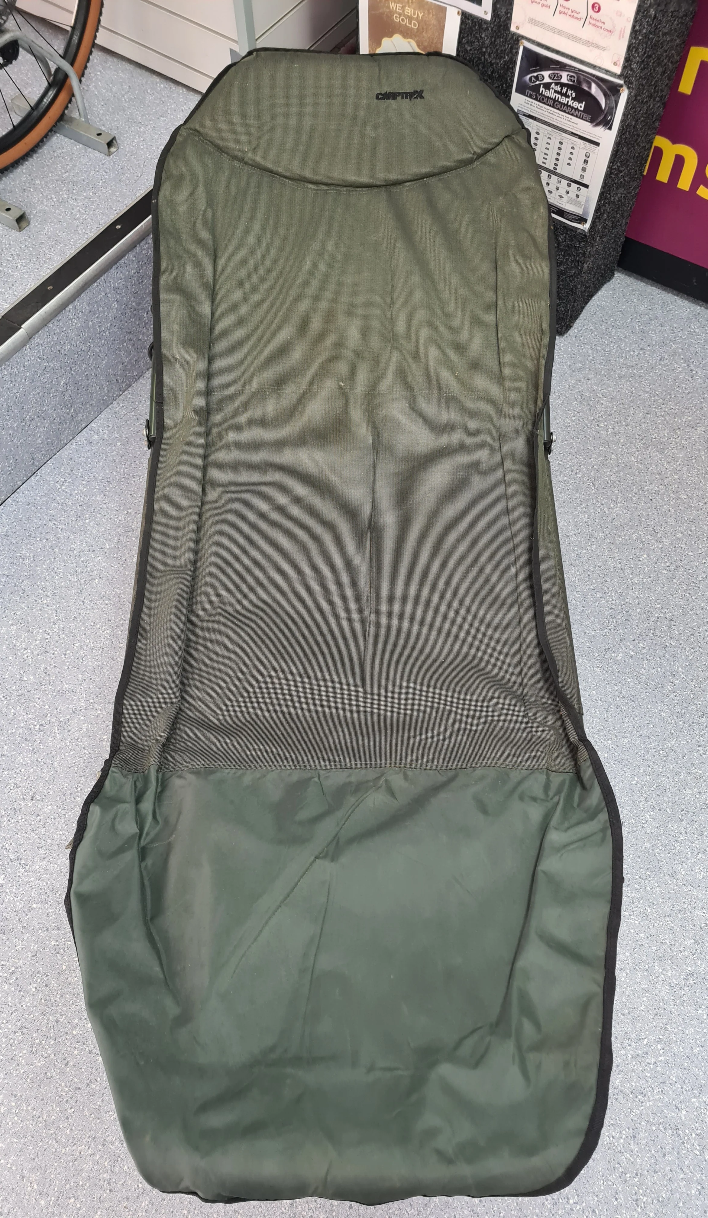 Carptrix Recliner Fishing Arm Chair With Adjustable Legs And Mud Feet, Sold As Seen - Image 2
