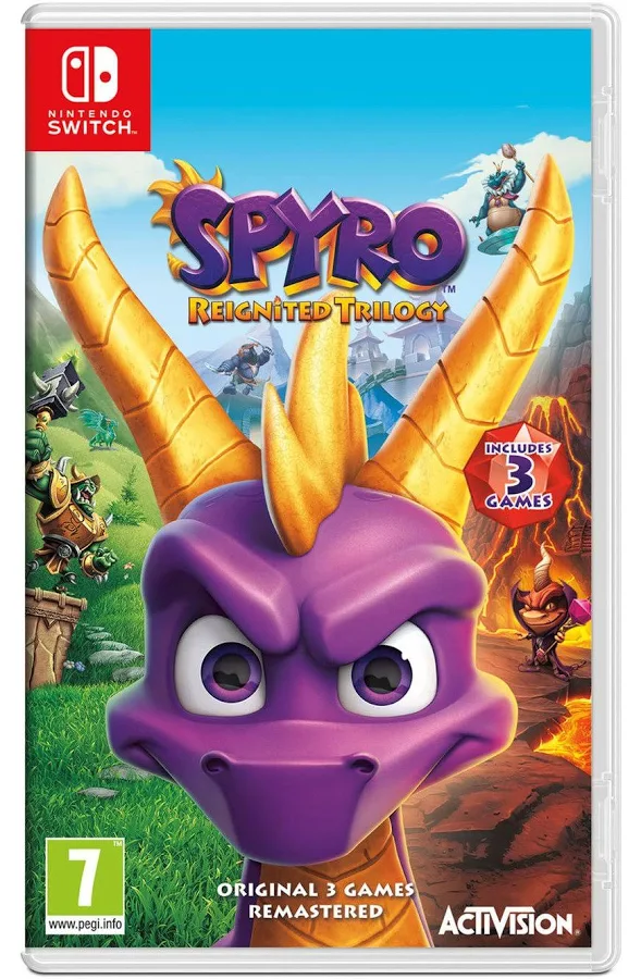 *cartridge only* Nintendo Switch Spyro Reignited Trilogy