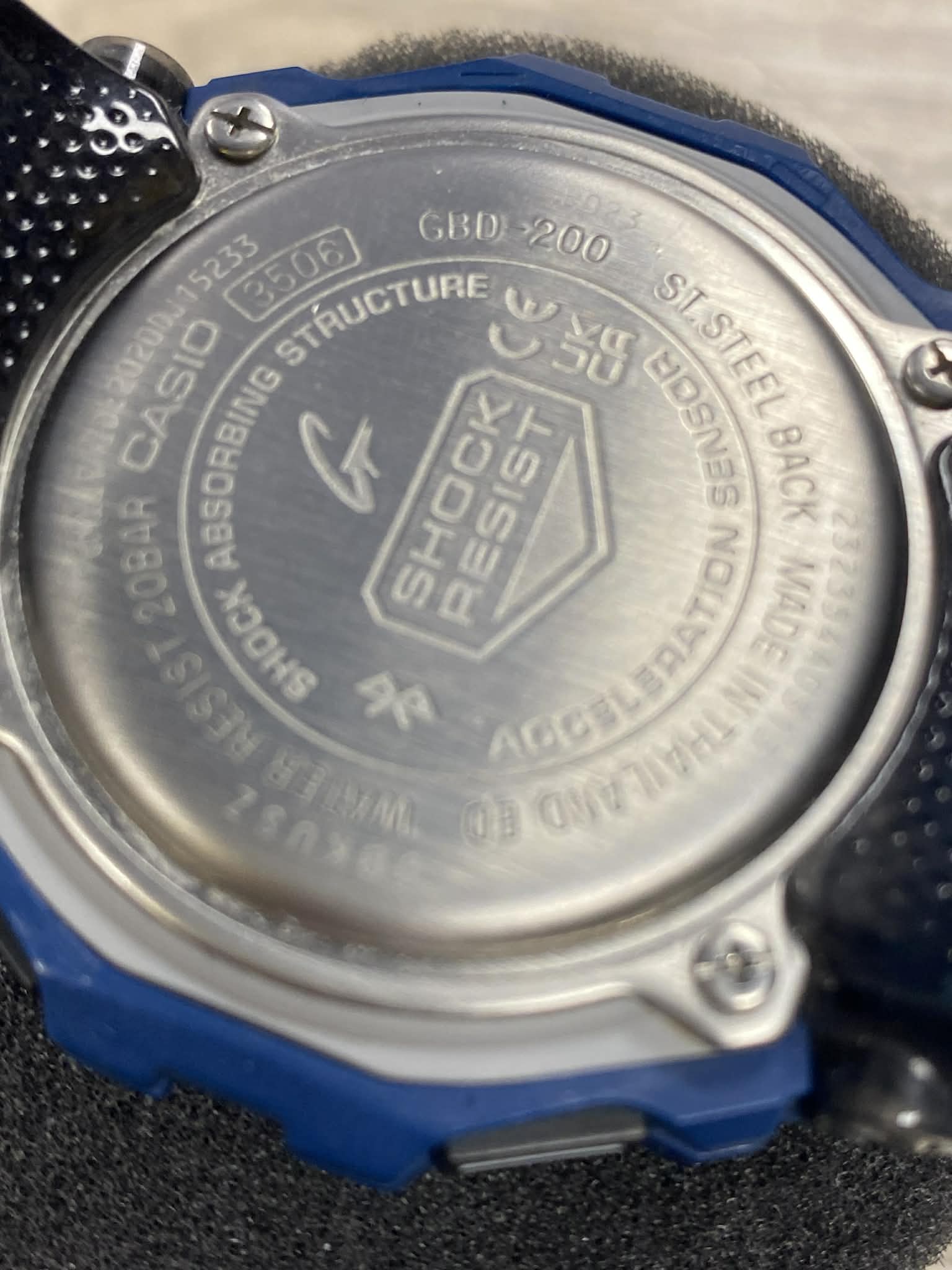 Casio G-Shock GBD-200 Navy Blue, B - Image 3
