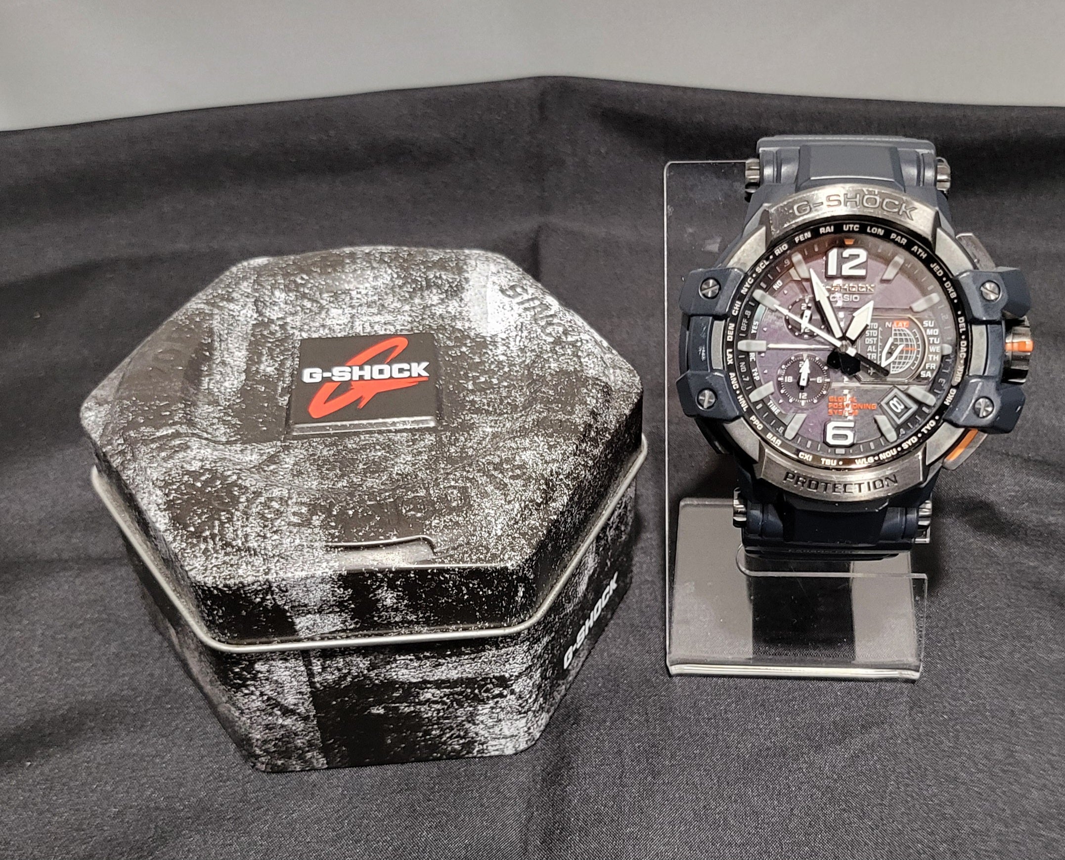 Casio G-Shock GPS Gravity Master Solar Hybrid Wave Ceptor Watch GPW-1000-2A, GPW1000