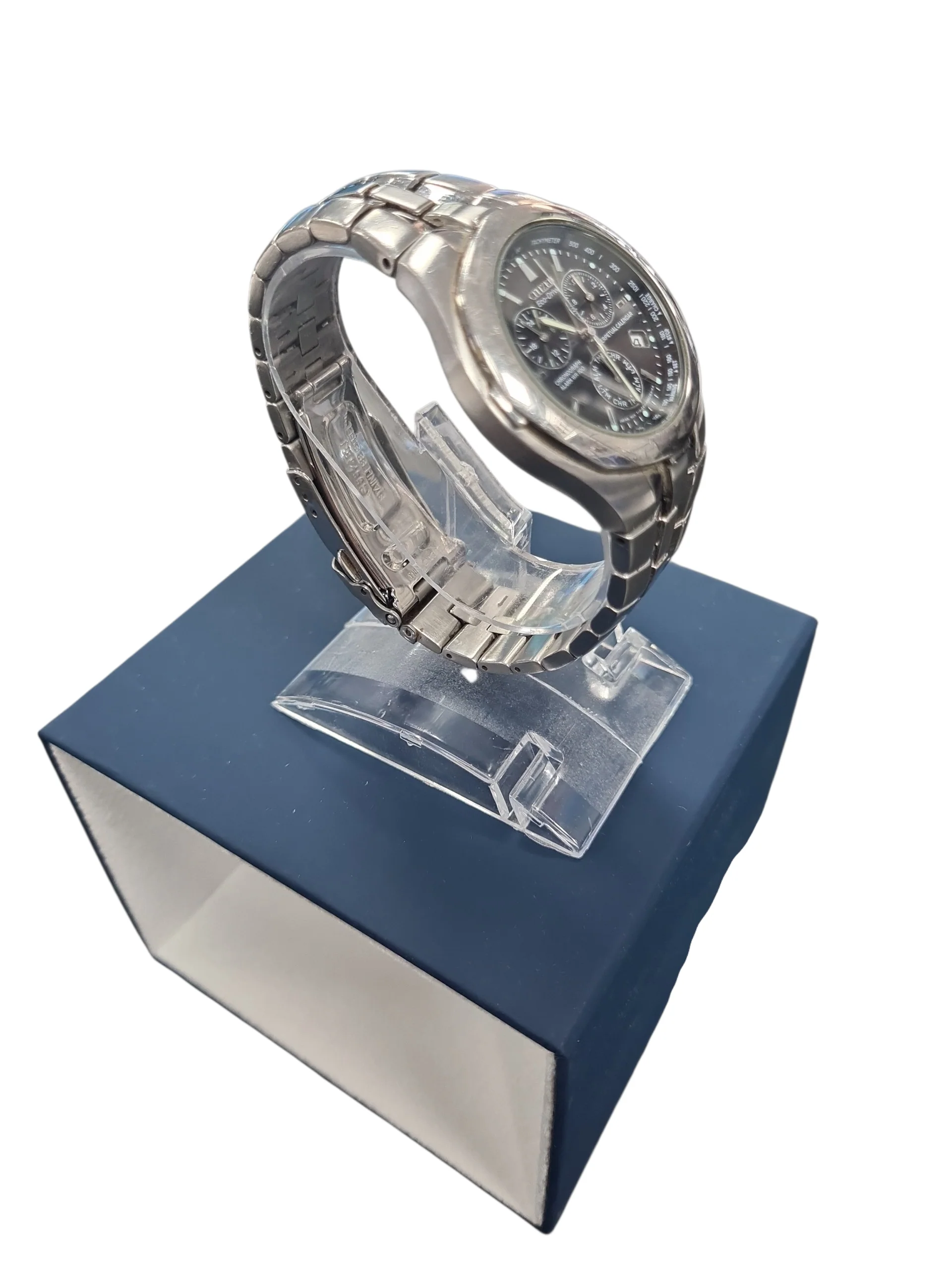 Citizen BL5180-57L Eco-Drive solar Chronograph alarm perpetual calendar - Image 2