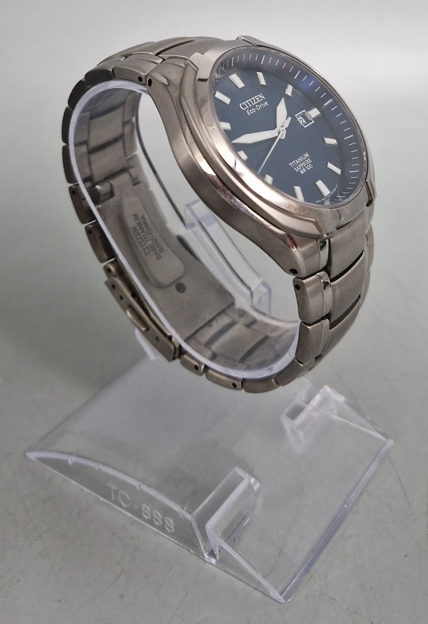 Citizen Eco-Drive BM7170-53L Titanium Watch E111 Sapphire WR100 - Image 3