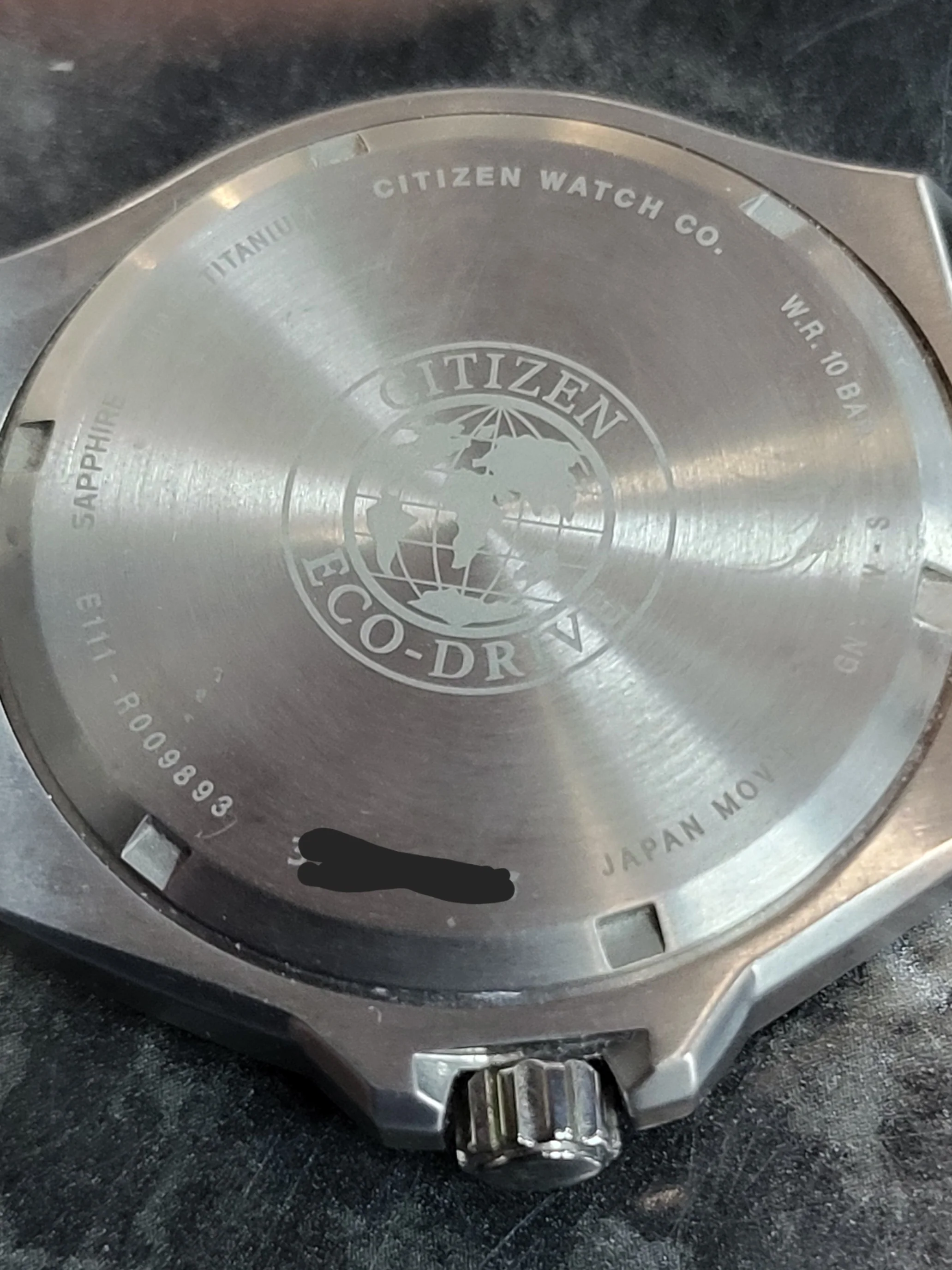 Citizen Super Titanium Blue Dial Watch BM7431-51L - Image 4