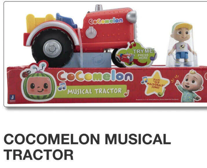 Cocomelon Musical Tractor with JJ Figure - Image 4