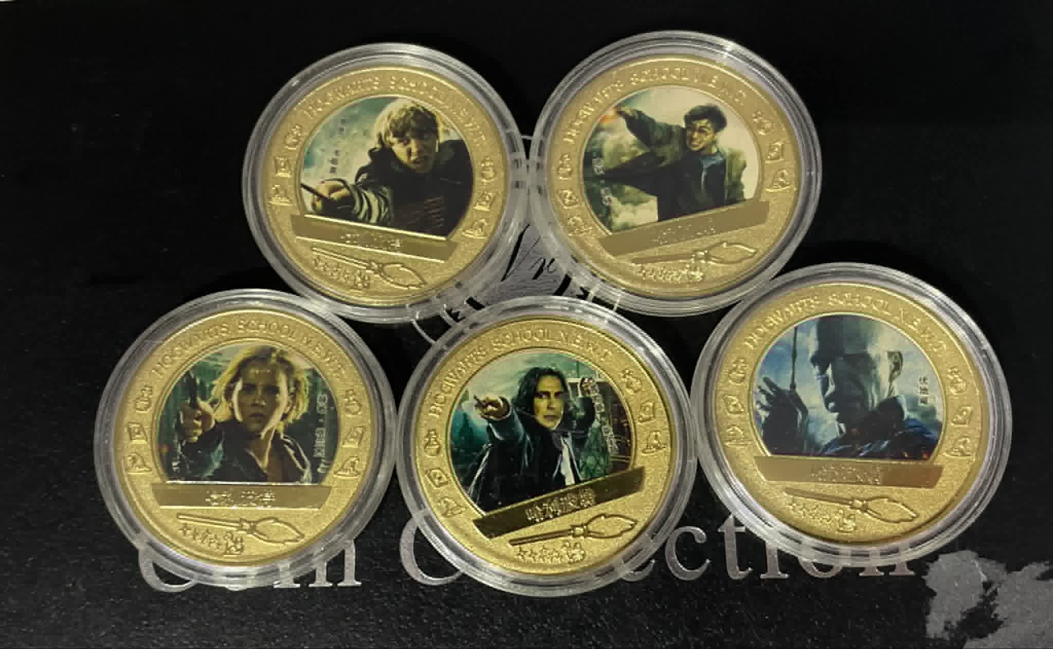 Coin Collection - Harry Potter gold-plated coin collection - Image 3