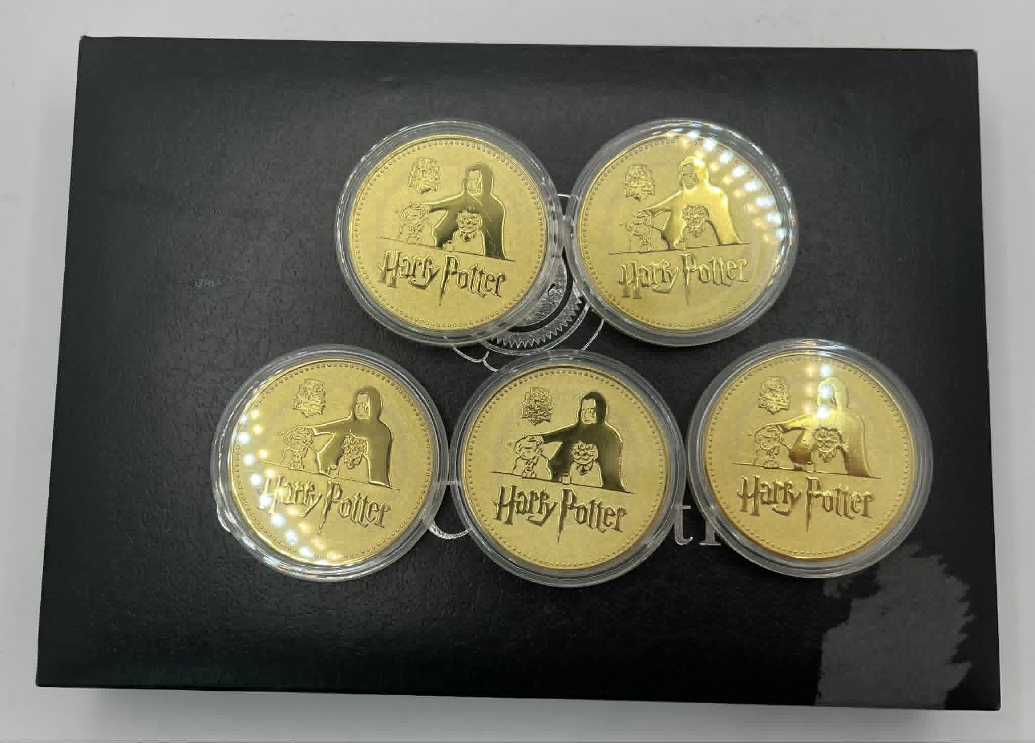 Coin Collection - Harry Potter gold-plated coin collection - Image 4
