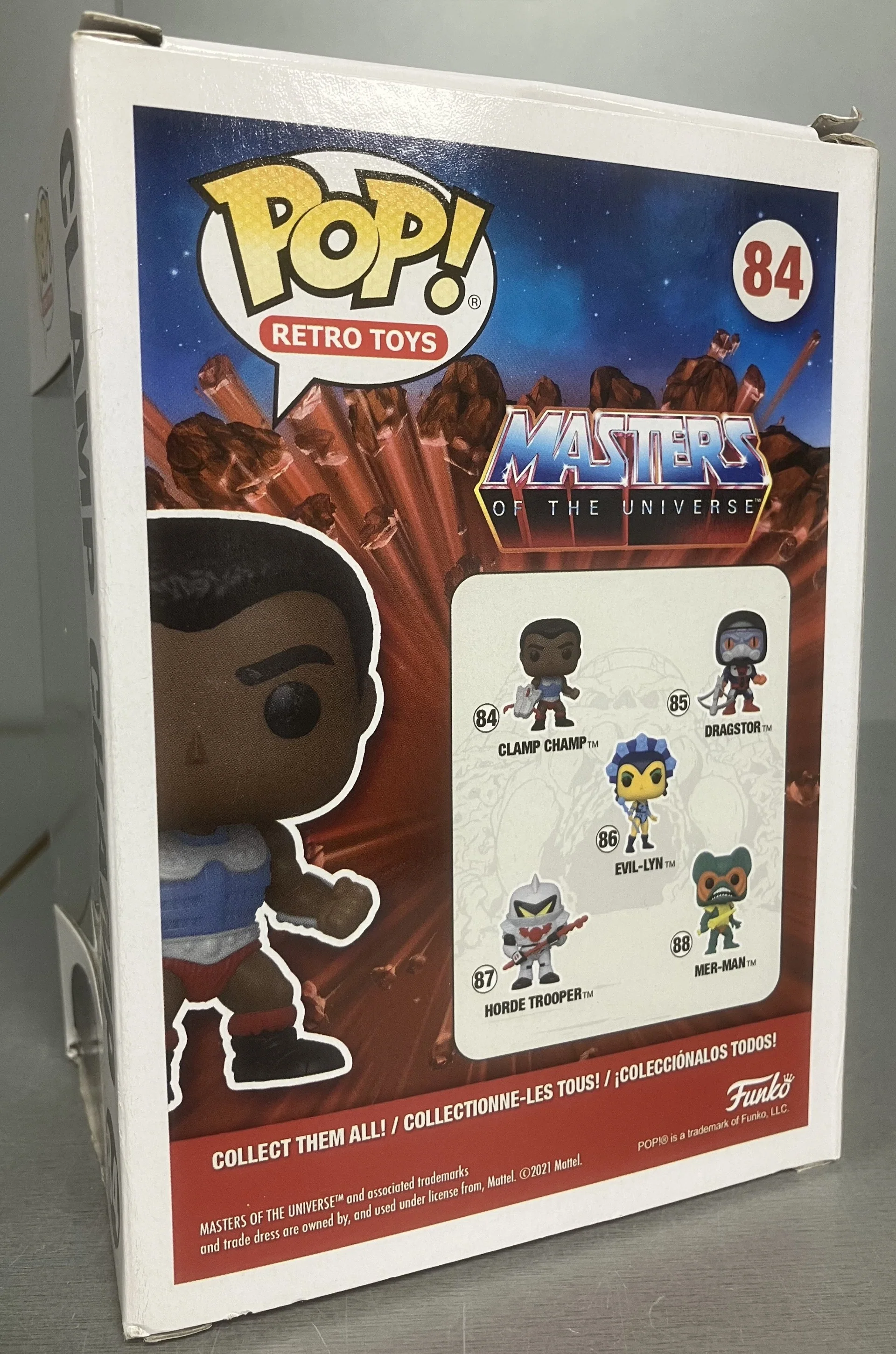 ** Collection Only ** Funko Pop! Clamp Champ #84 - Masters of The Universe - Image 3