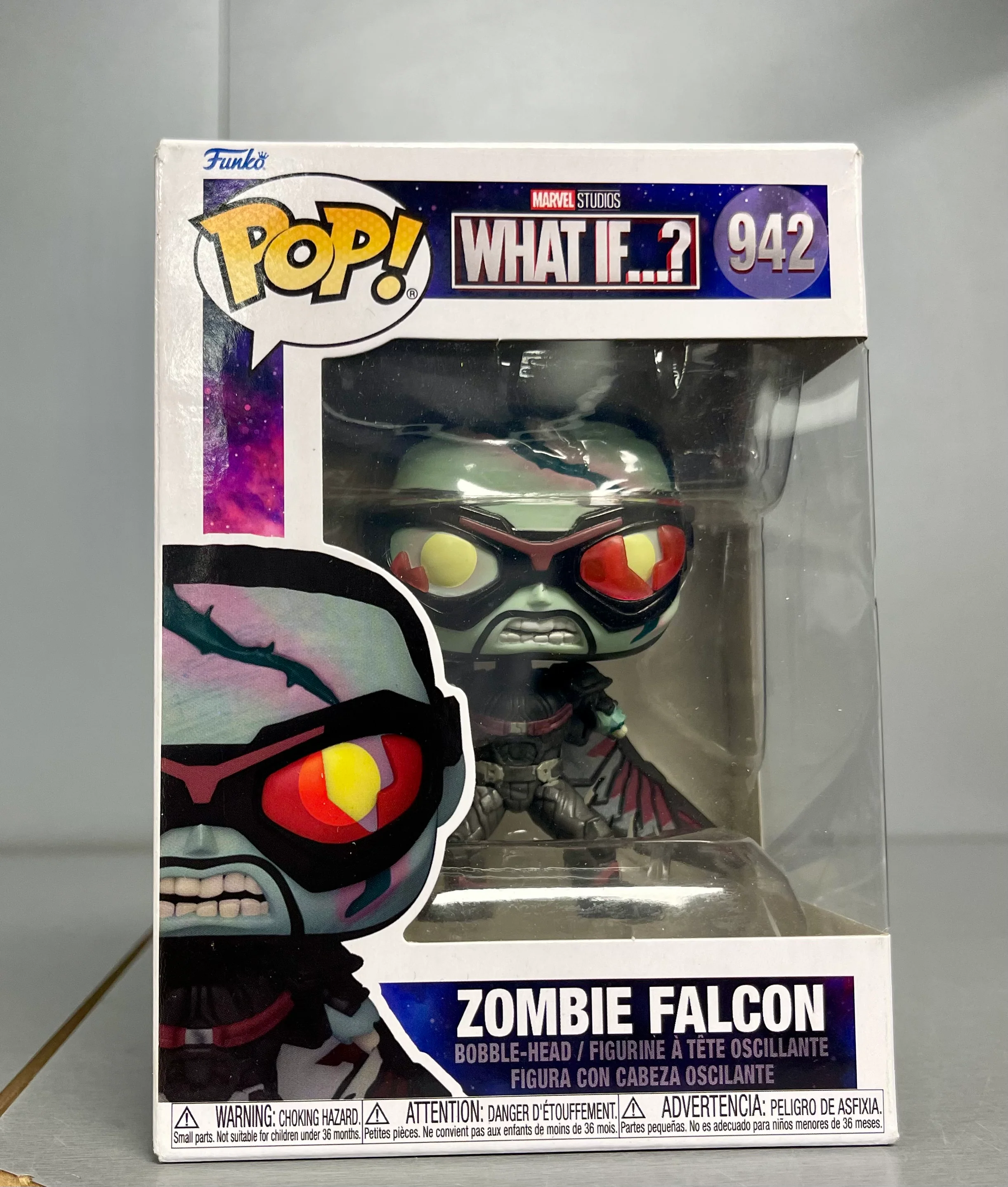 **COLLECTION ONLY** Funko Pop Marvel What If...? 942 Zombie Falcon - Image 2