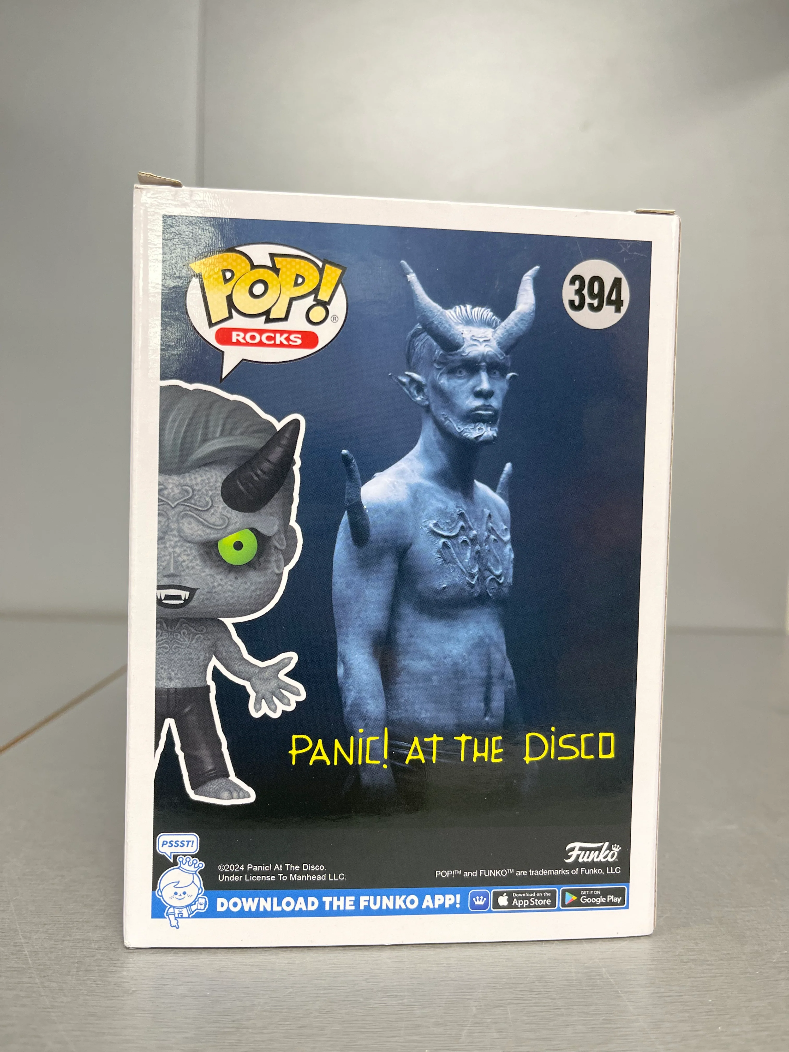 **COLLECTION ONLY** Funko Pop! Rocks: Panic! At The Disco - Brendon Urie (Demon) - Image 3