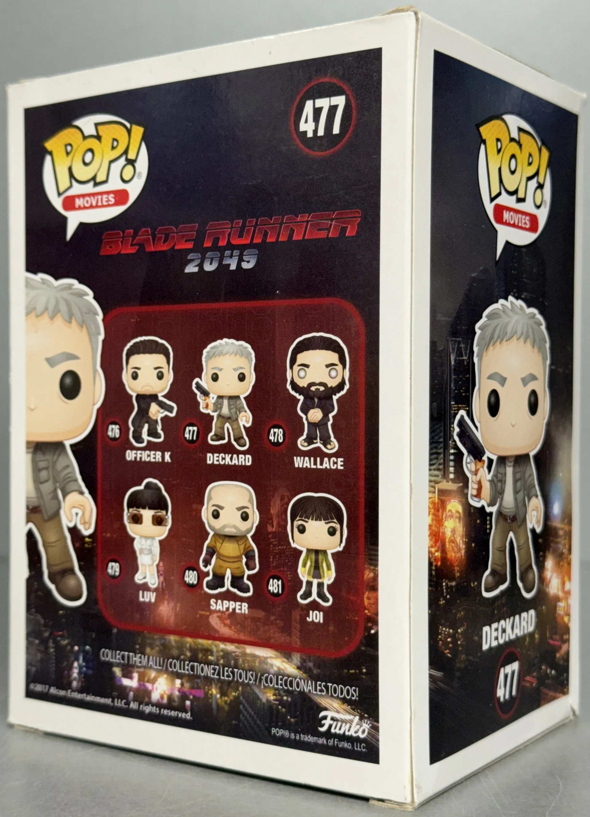 ** Collection Only ** Funko Pop! Vinyl Blade Runner 2049 Deckard #477 - Image 3