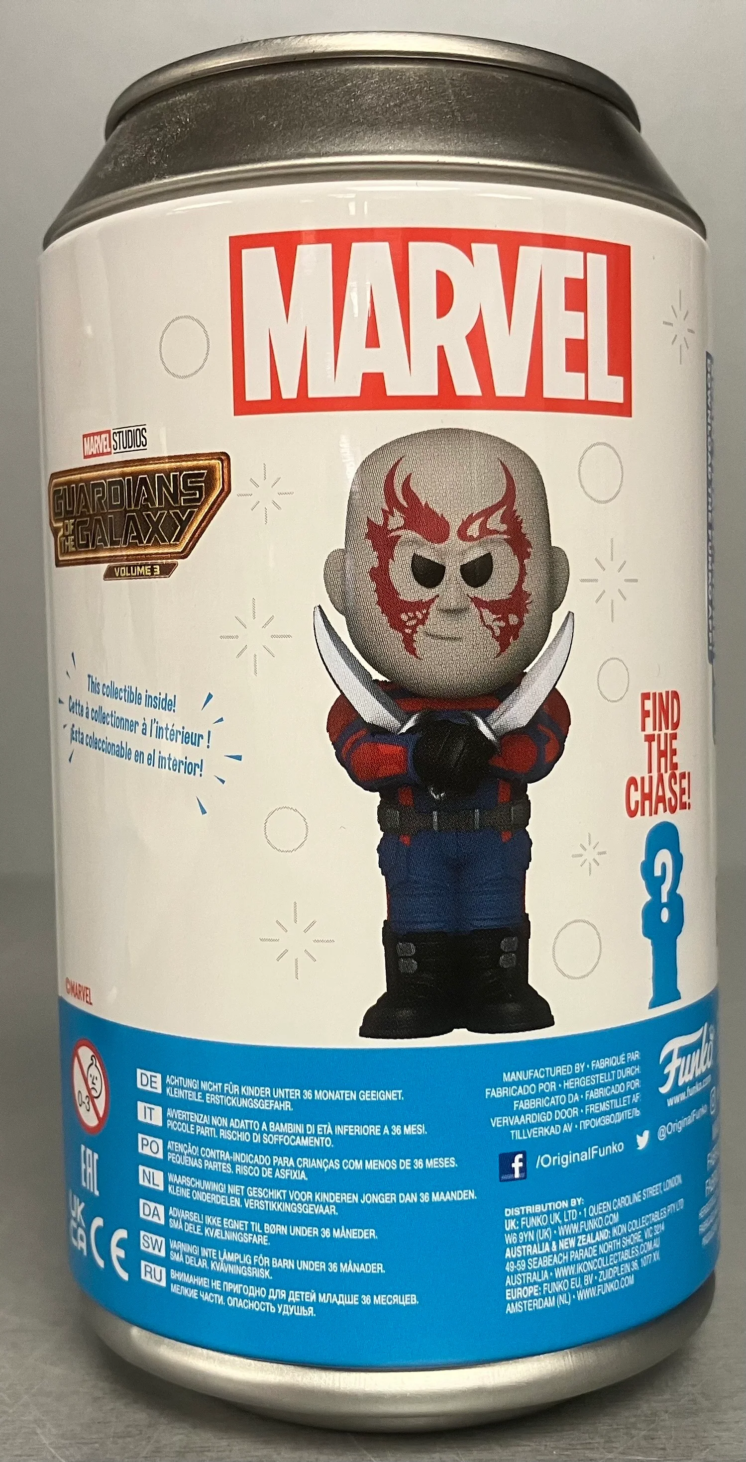 ** Collection Only ** Funko Vinyl Soda Drax - Guardians of The Galaxy Vol. 3 - Image 3