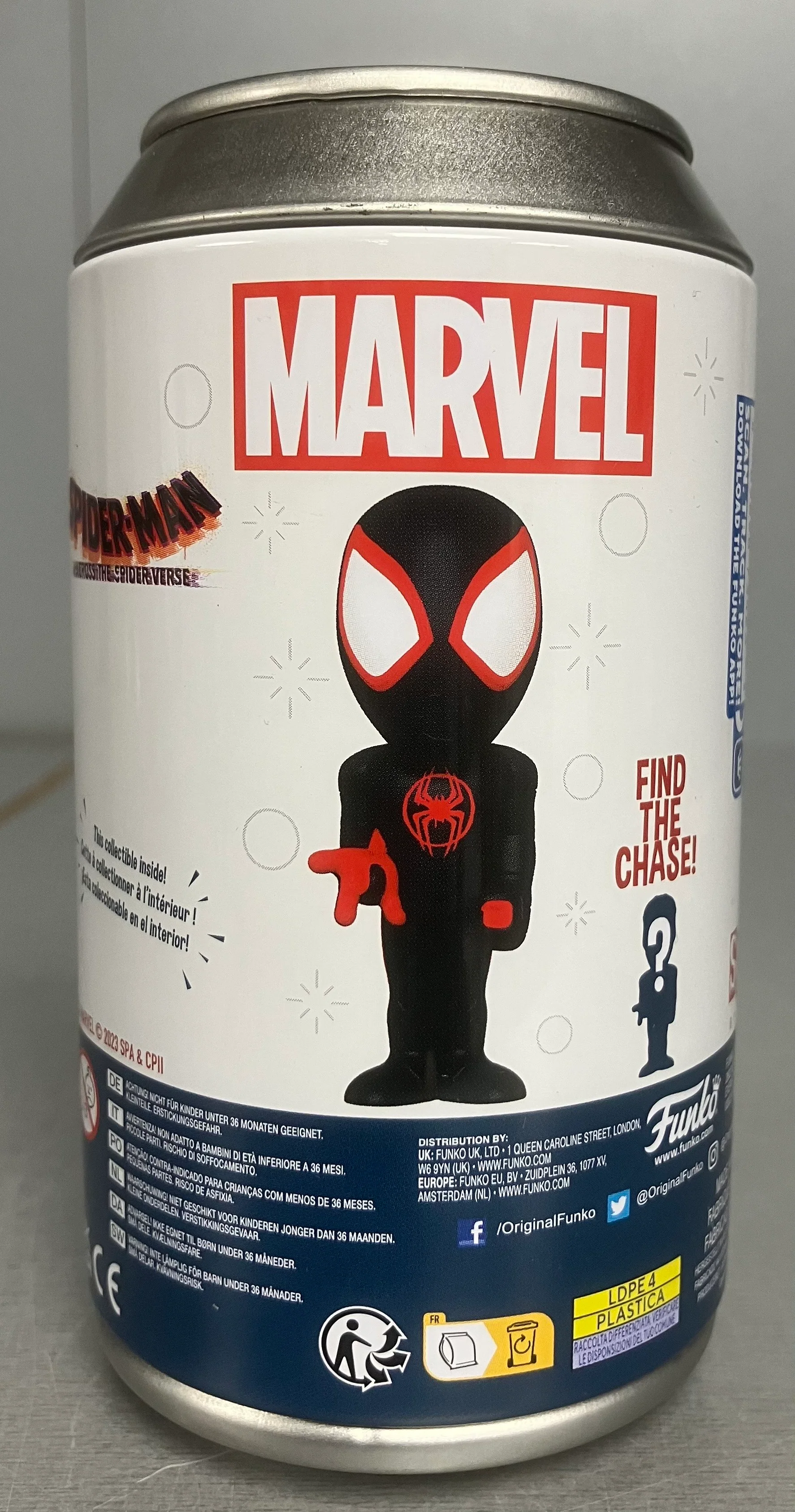 ** Collection Only ** Funko Vinyl Soda Figure Miles Morales Spider-Man Across The Spider-Verse - Image 3