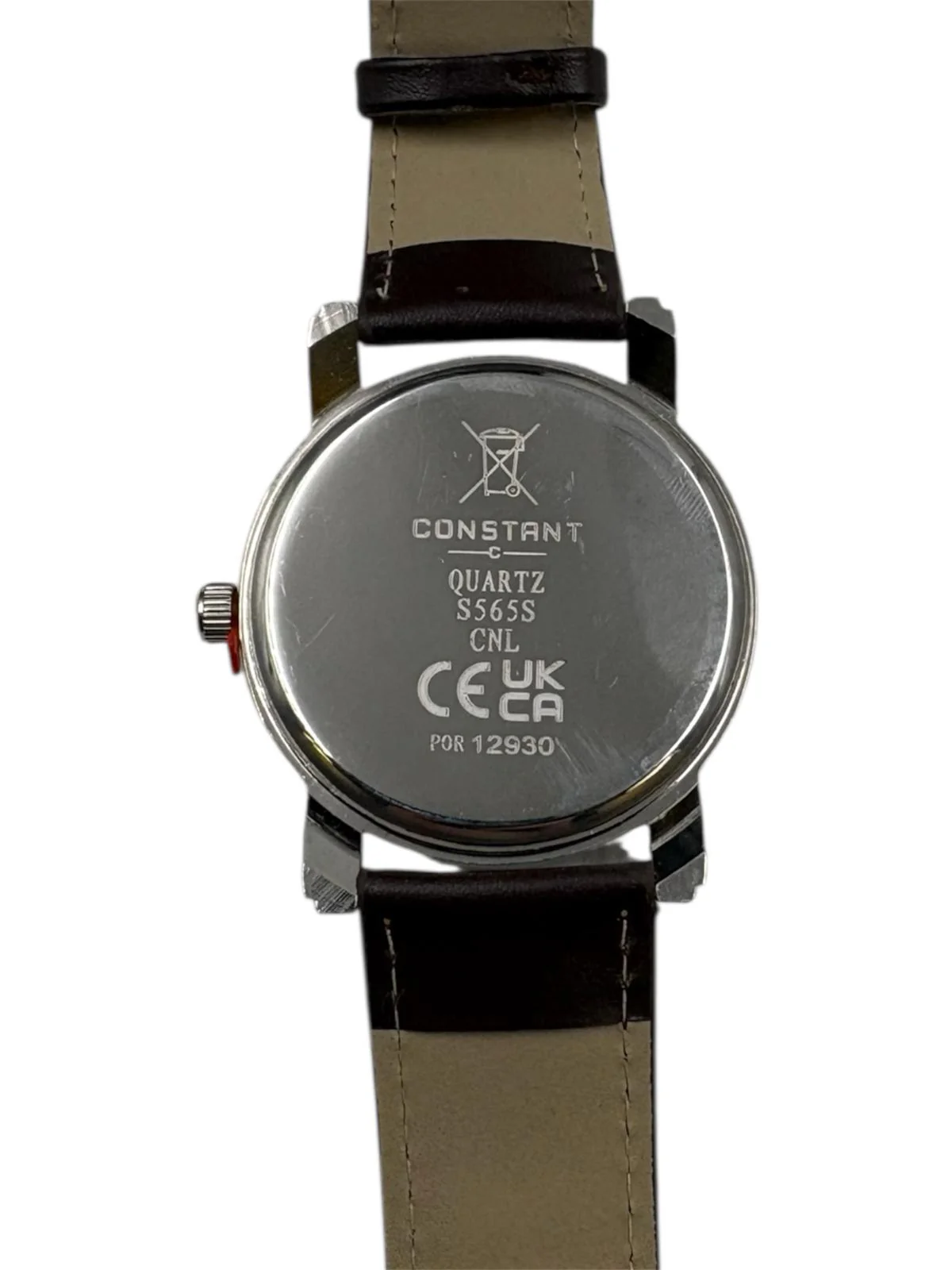 Constant Quartz S565S Leather Watch - Image 3