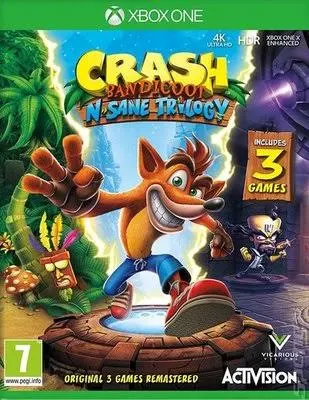 Crash Bandicoot N. Sane Trilogy Xbox One Game - Used