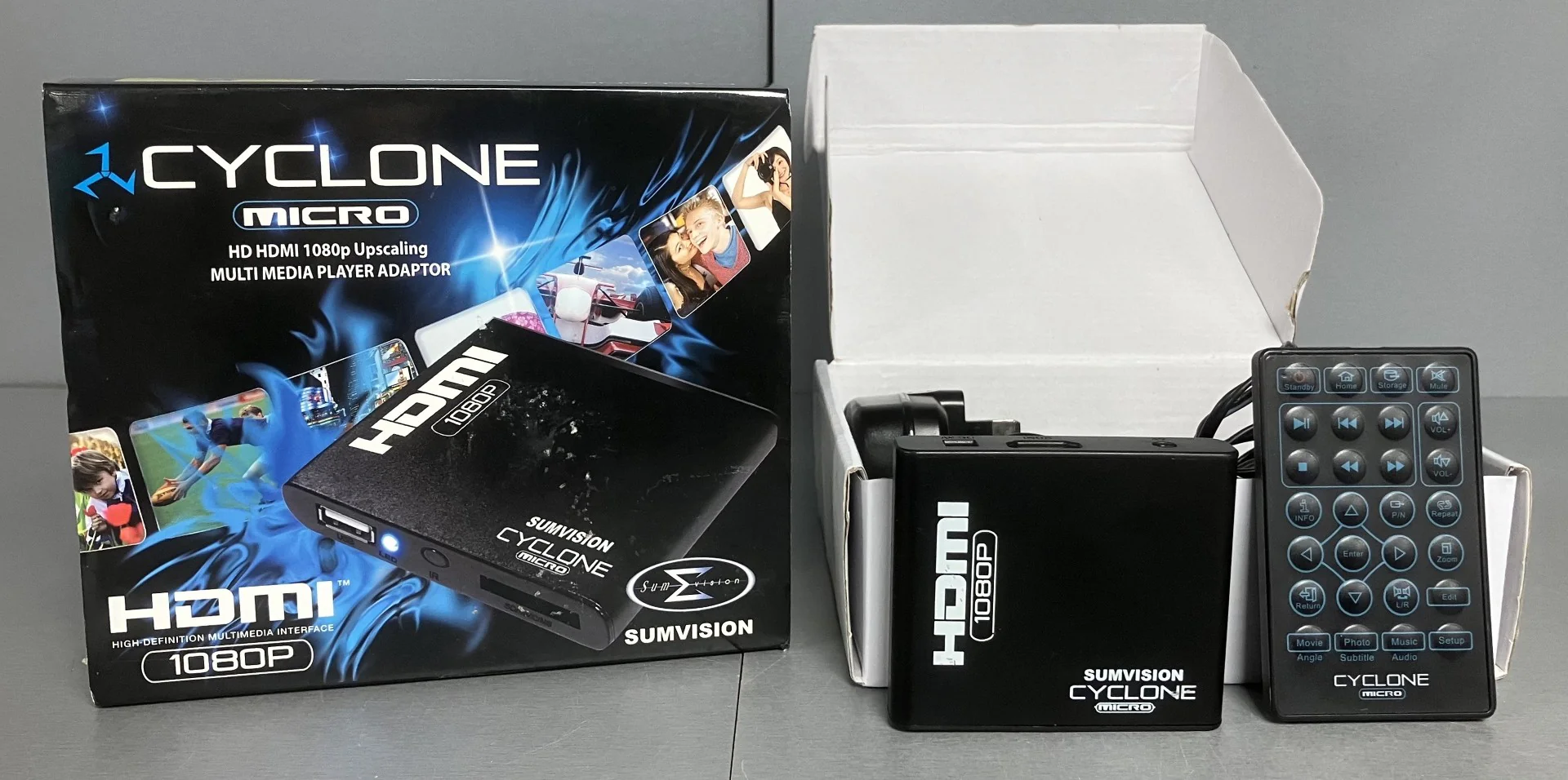 ** May Bank Holiday Sale ** Cyclone Micro HD HDMI 1080P Upscaling Multi Media Player Adaptor - Image 4
