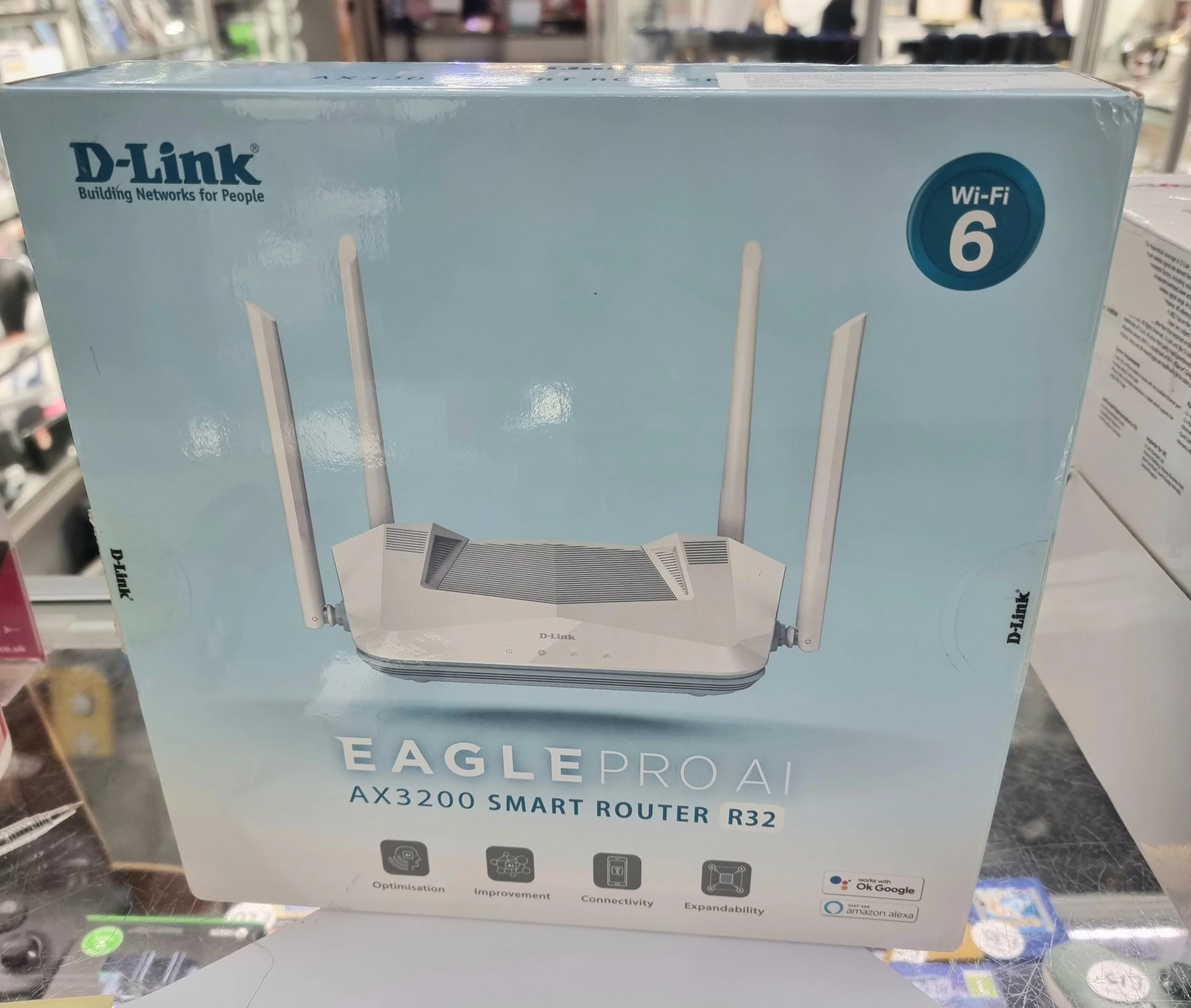 D-Link EAGLE PRO AI AX3200 Smart Router R32 - Image 2