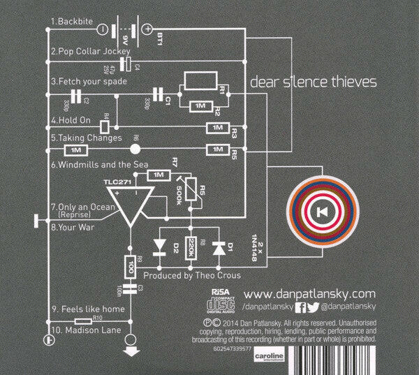 Dan Patlansky – Dear Silence Thieves - Image 2