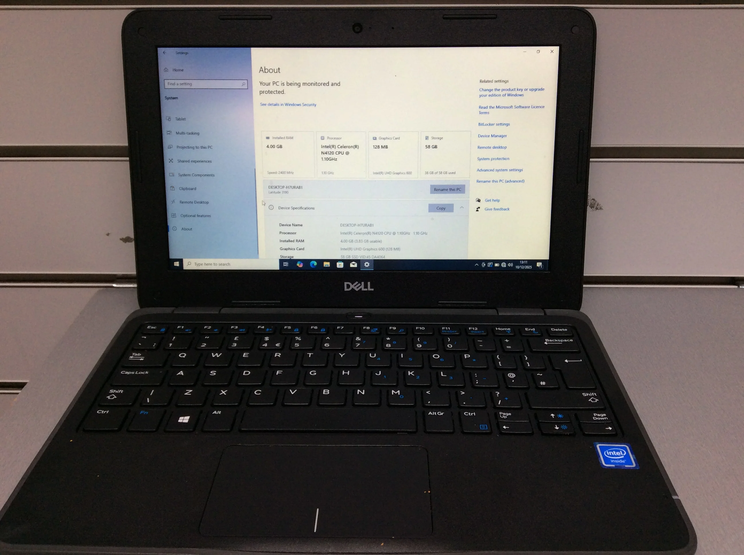 Dell Netbook 4GB Ram - Image 2
