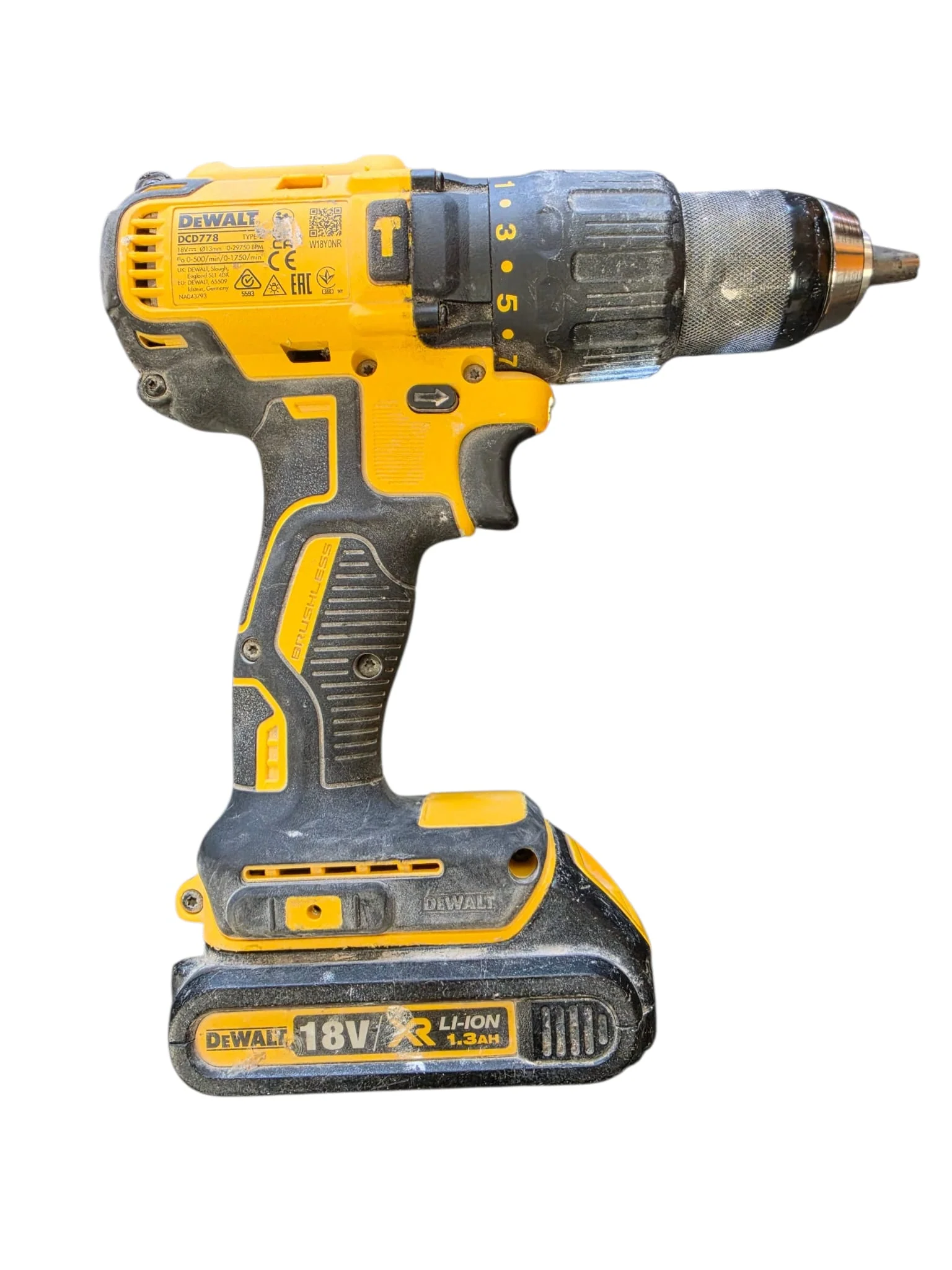 DEWALT DCD778 Cordless Combi Drill - Image 2