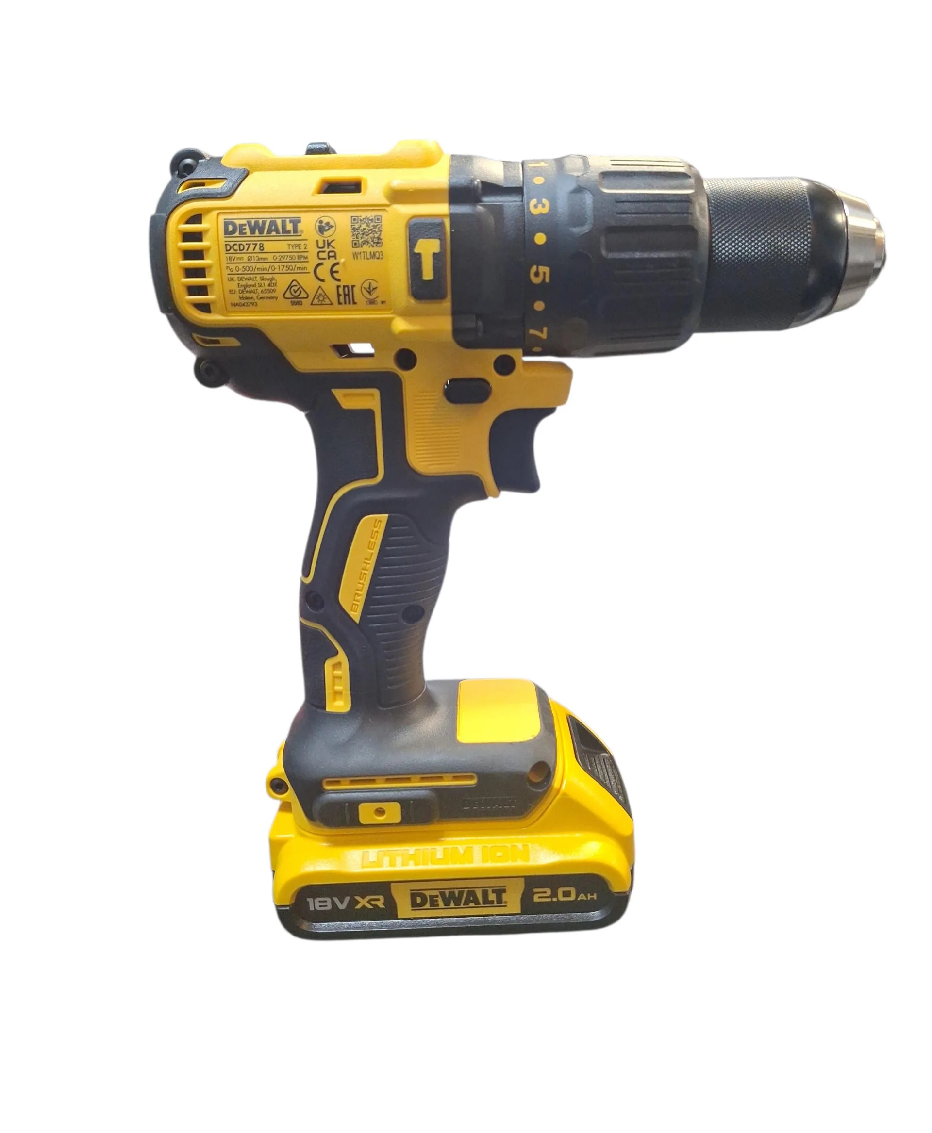 DEWALT DCD778 Cordless Drill - Image 2