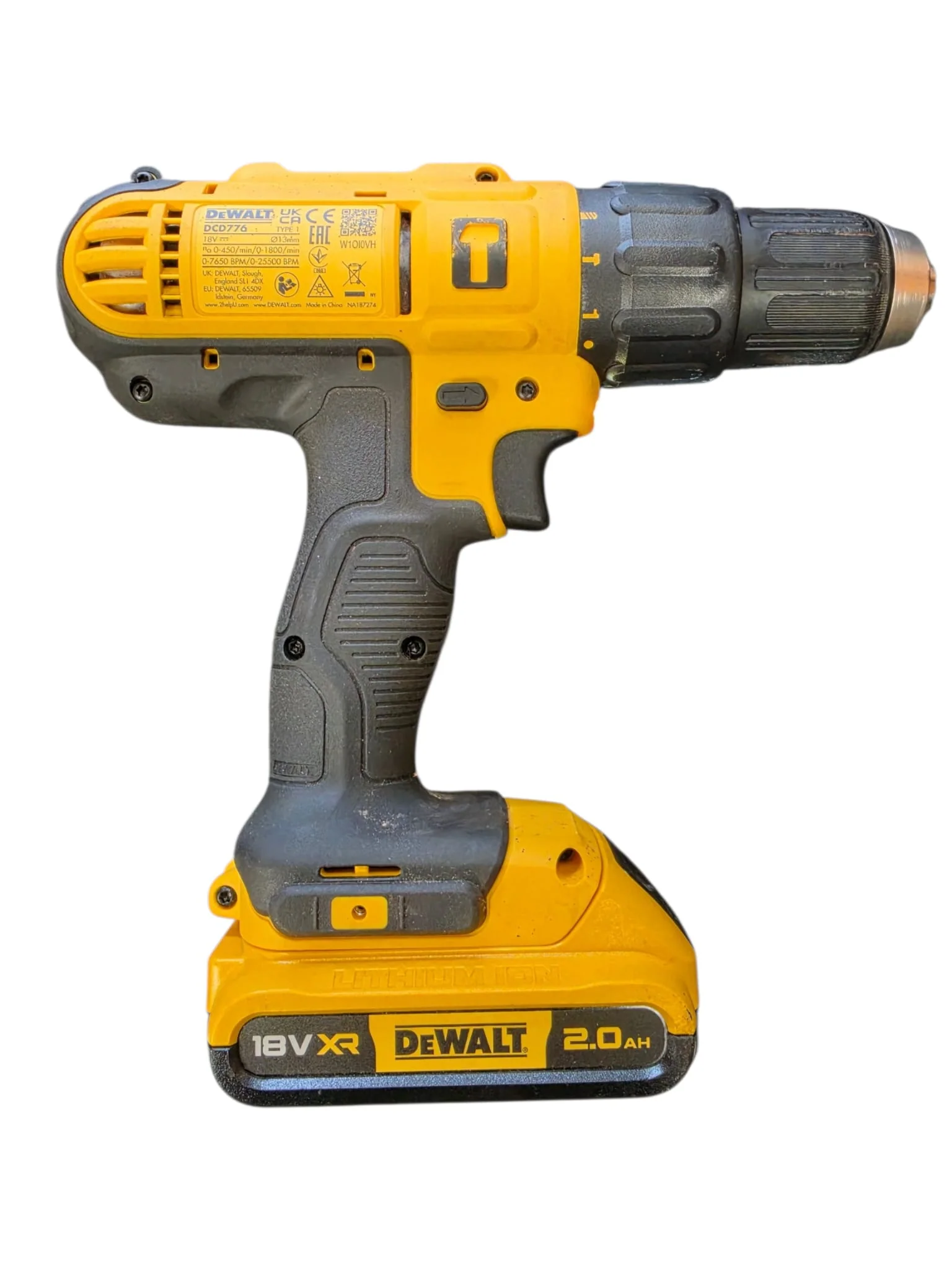 Dewalt Xr 18V DCD776 Li-Ion Cordless Combi Drill - Image 3