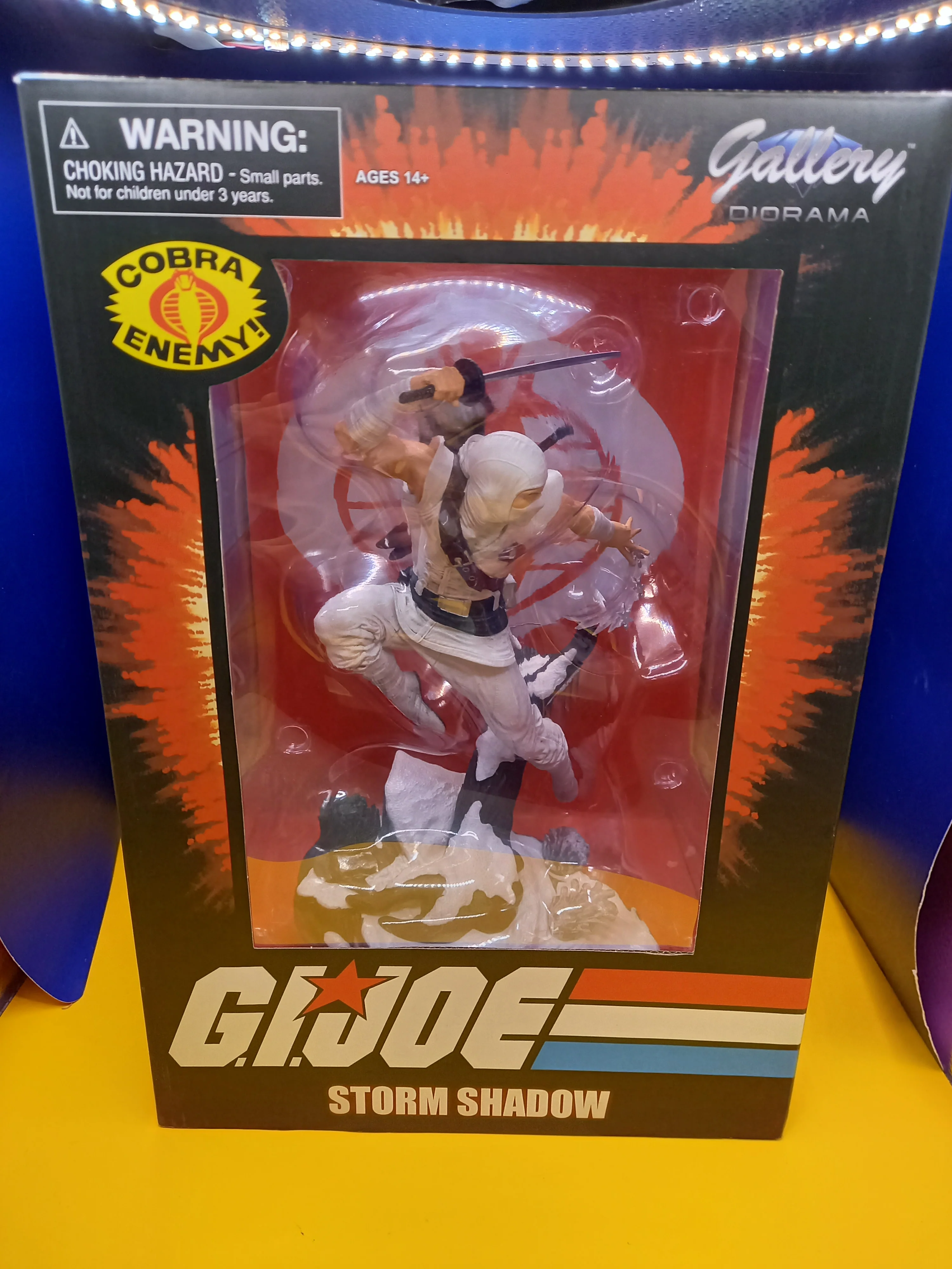 Diamond Select Toys Llc Gi Joe Gallery Storm Shadow Pvc Figure - Image 2