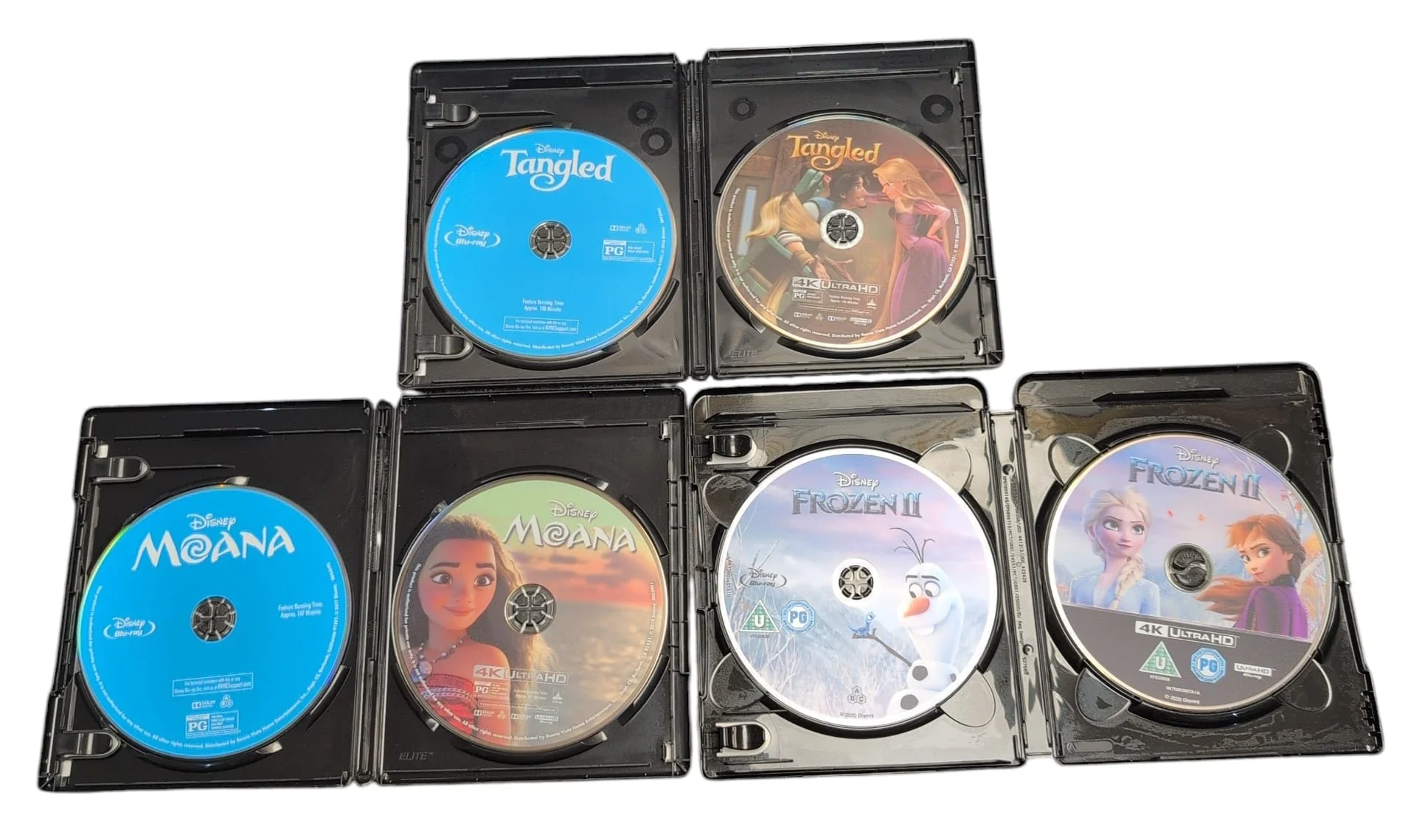Disney Princess 4K Ultra HD + Blu-Ray DVD Bundle "Collection Only" - Image 2