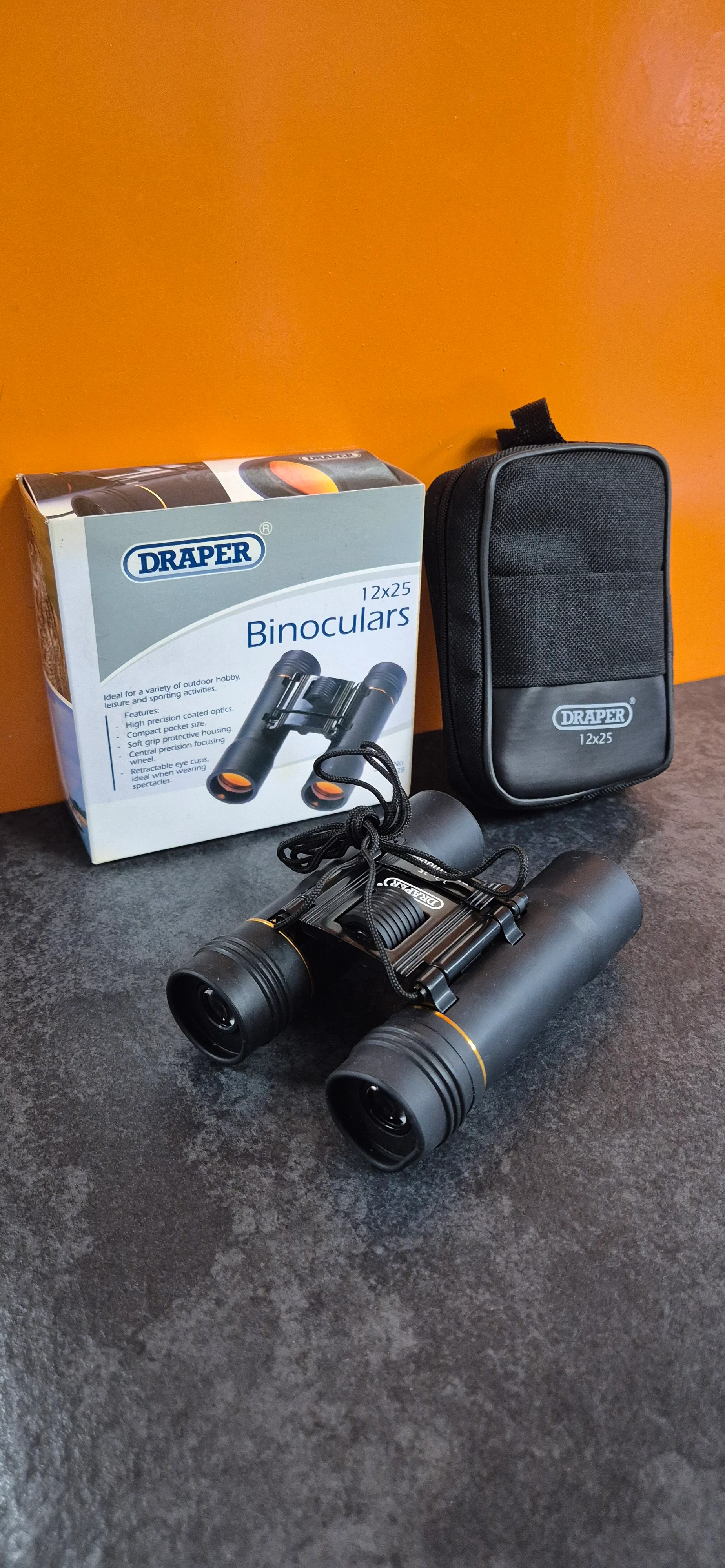 Draper 12x25 binoculars - Image 2