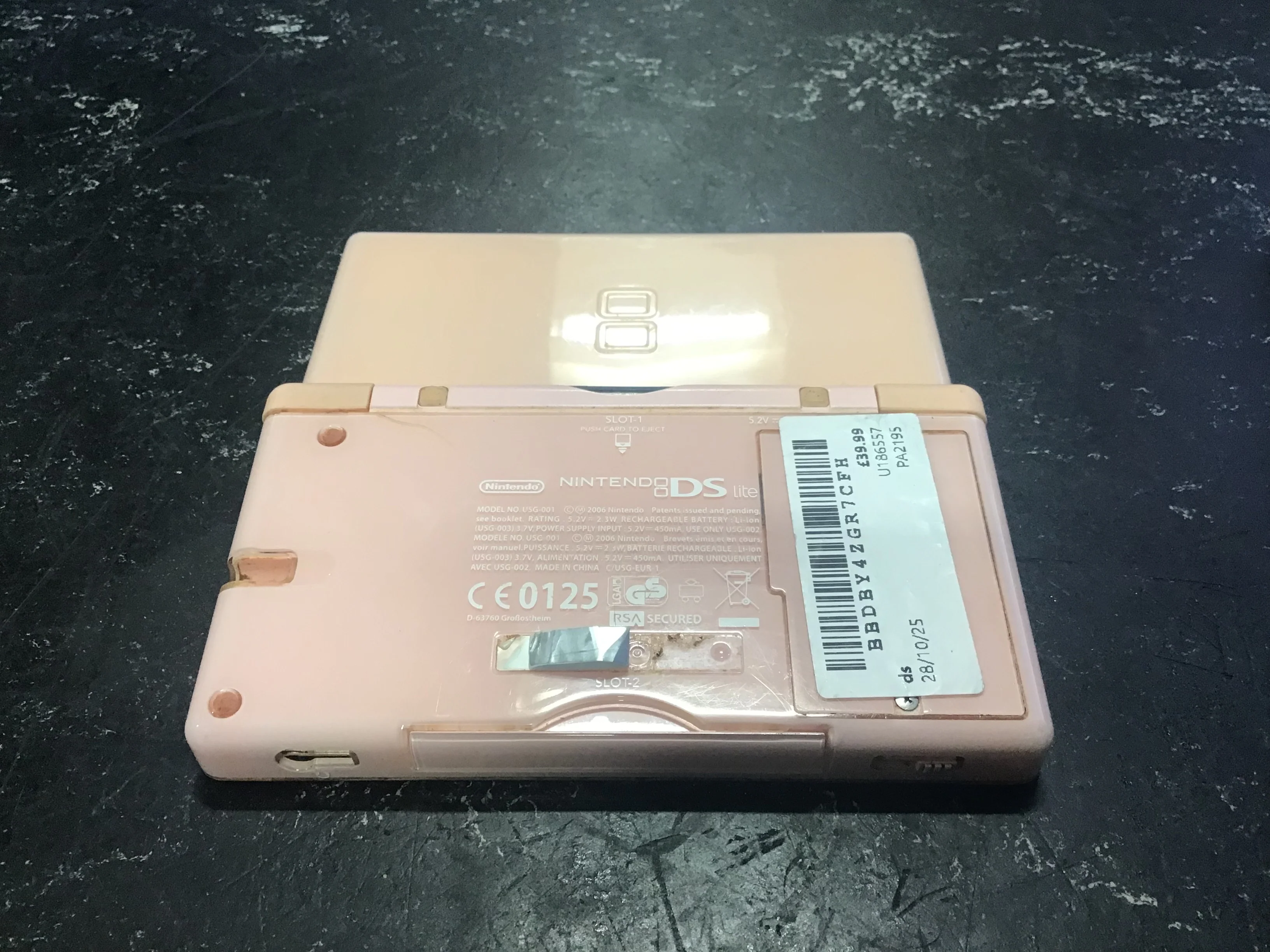 DS Lite Console, Pink, Unboxed - Image 2