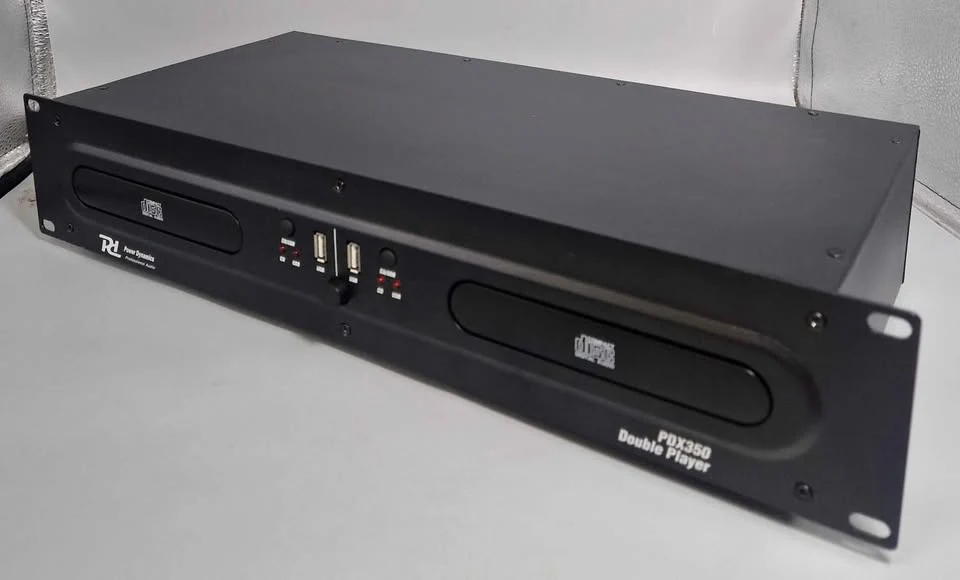 Dual DJ CD Mixer - PD PDX350 Rack Mountable CD, MP3 USB Player *collection only* - Image 2