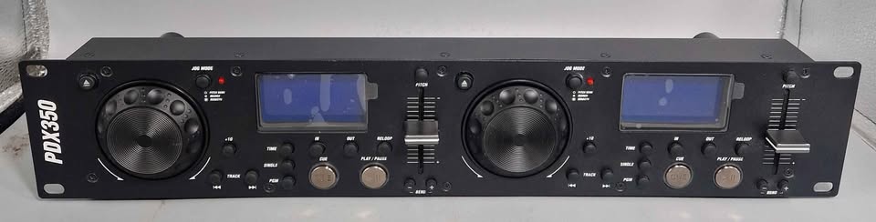 Dual DJ CD Mixer - PD PDX350 Rack Mountable CD, MP3 USB Player *collection only* - Image 3