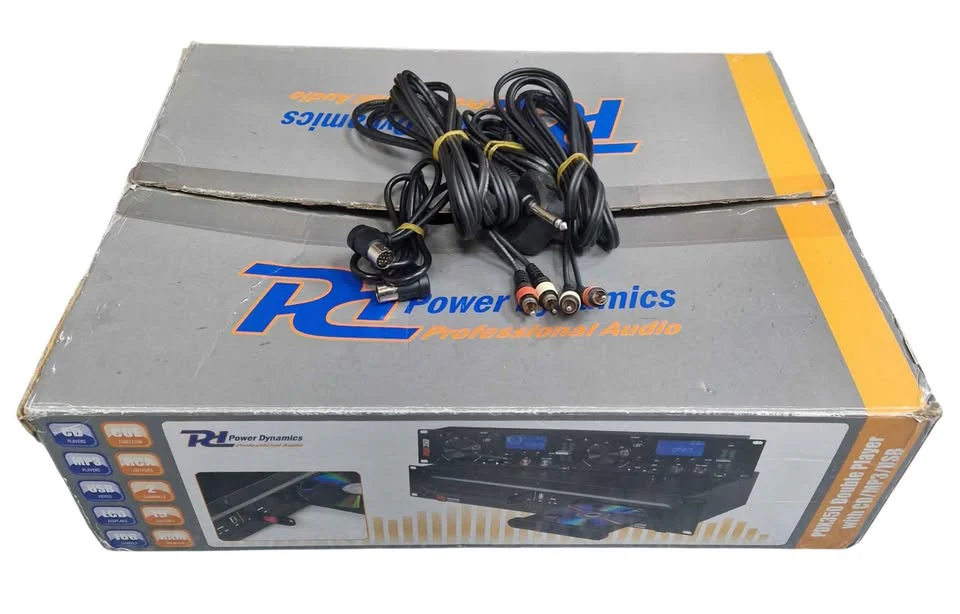 Dual DJ CD Mixer - PD PDX350 Rack Mountable CD, MP3 USB Player *collection only* - Image 4
