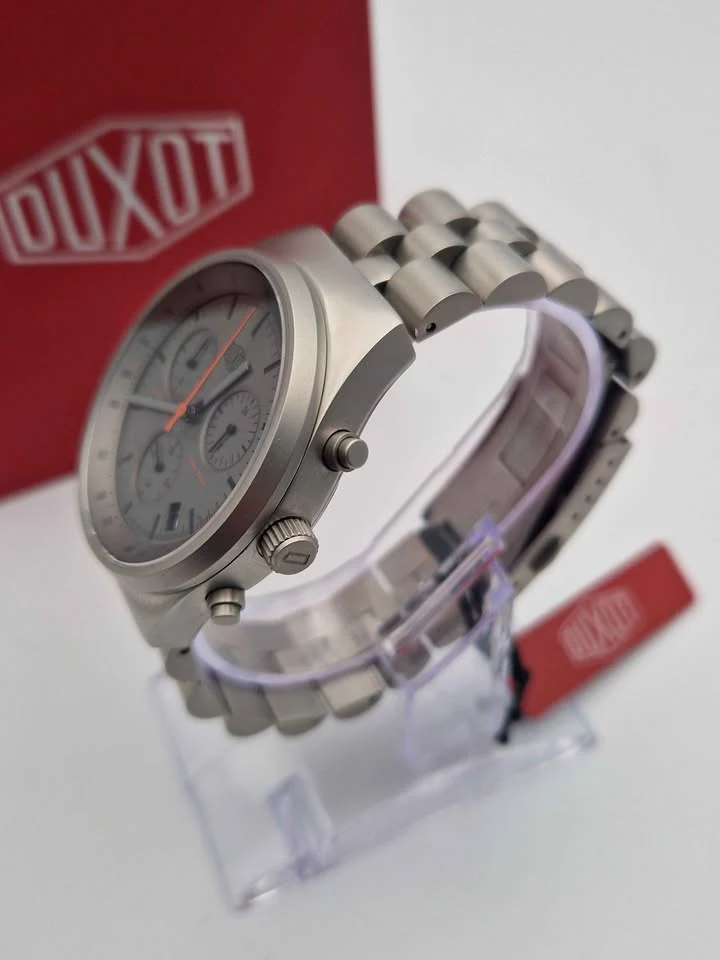Duxot Consillio Men’s Meca Quartz Chronograph Watch - DX-2008 - Boxed With Steel Bracelet - Image 3