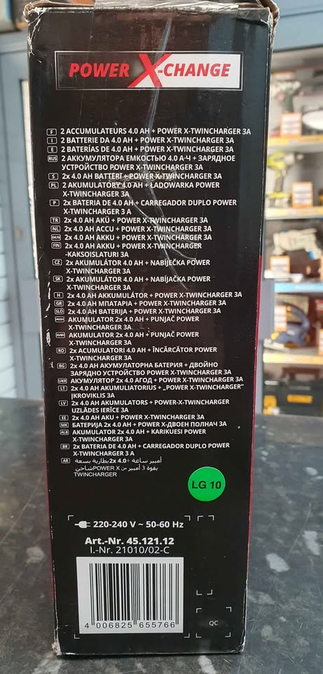 Einhell Power X-Change 18V 4.0Ah Battery and Charger Kit - Image 2
