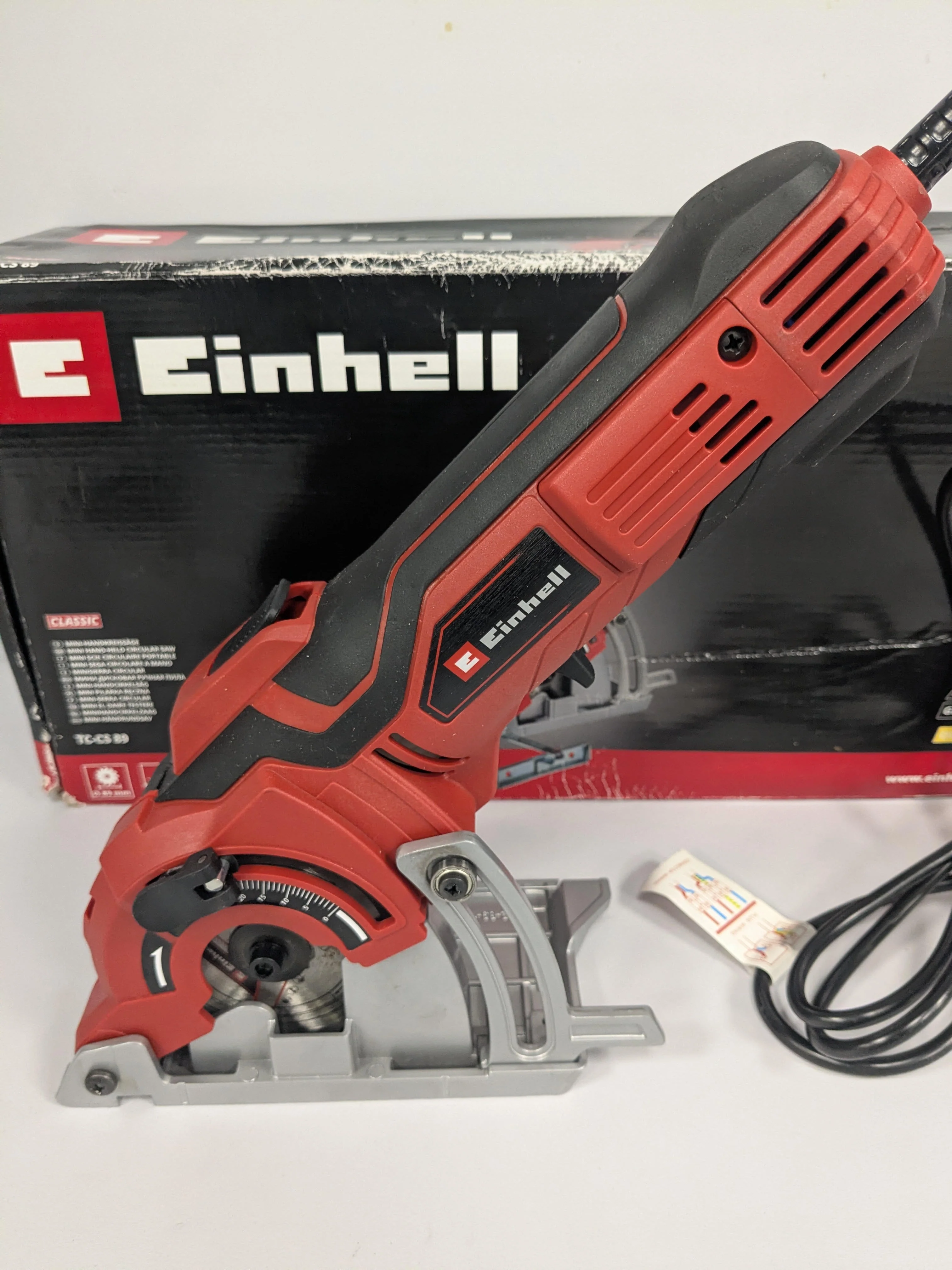 Einhell TC-CS 89 Mini Circular Saw - Image 3