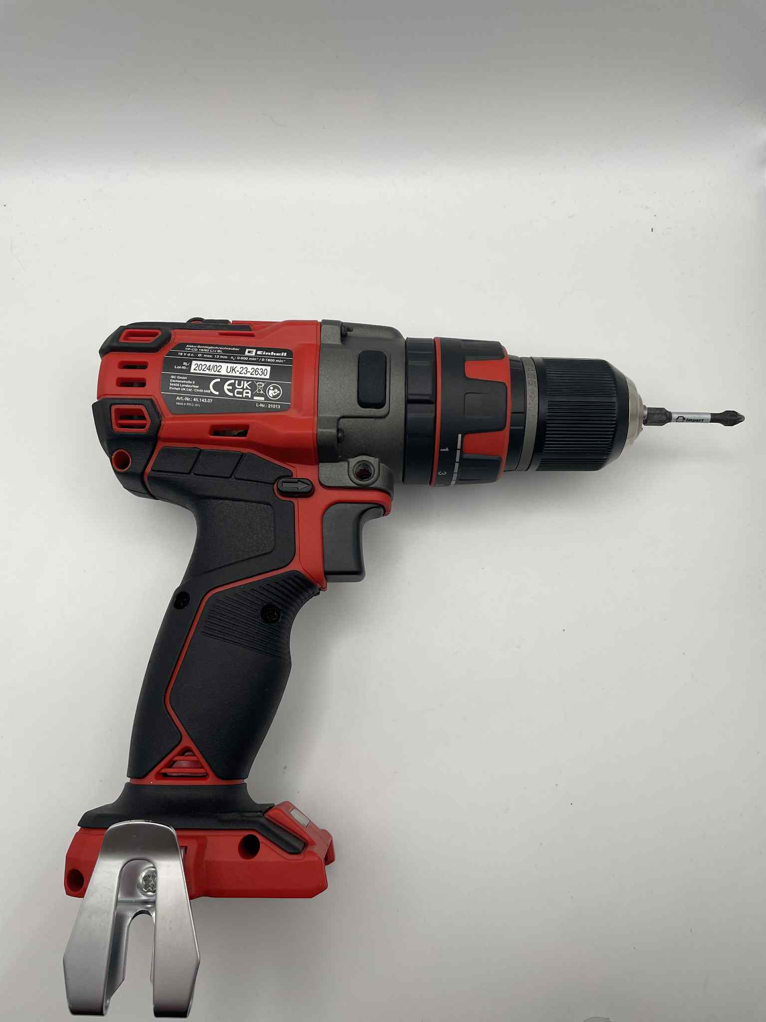 Einhell TP-CD 18/80 Li-i BL Professional Cordless Combi Drill - Image 4