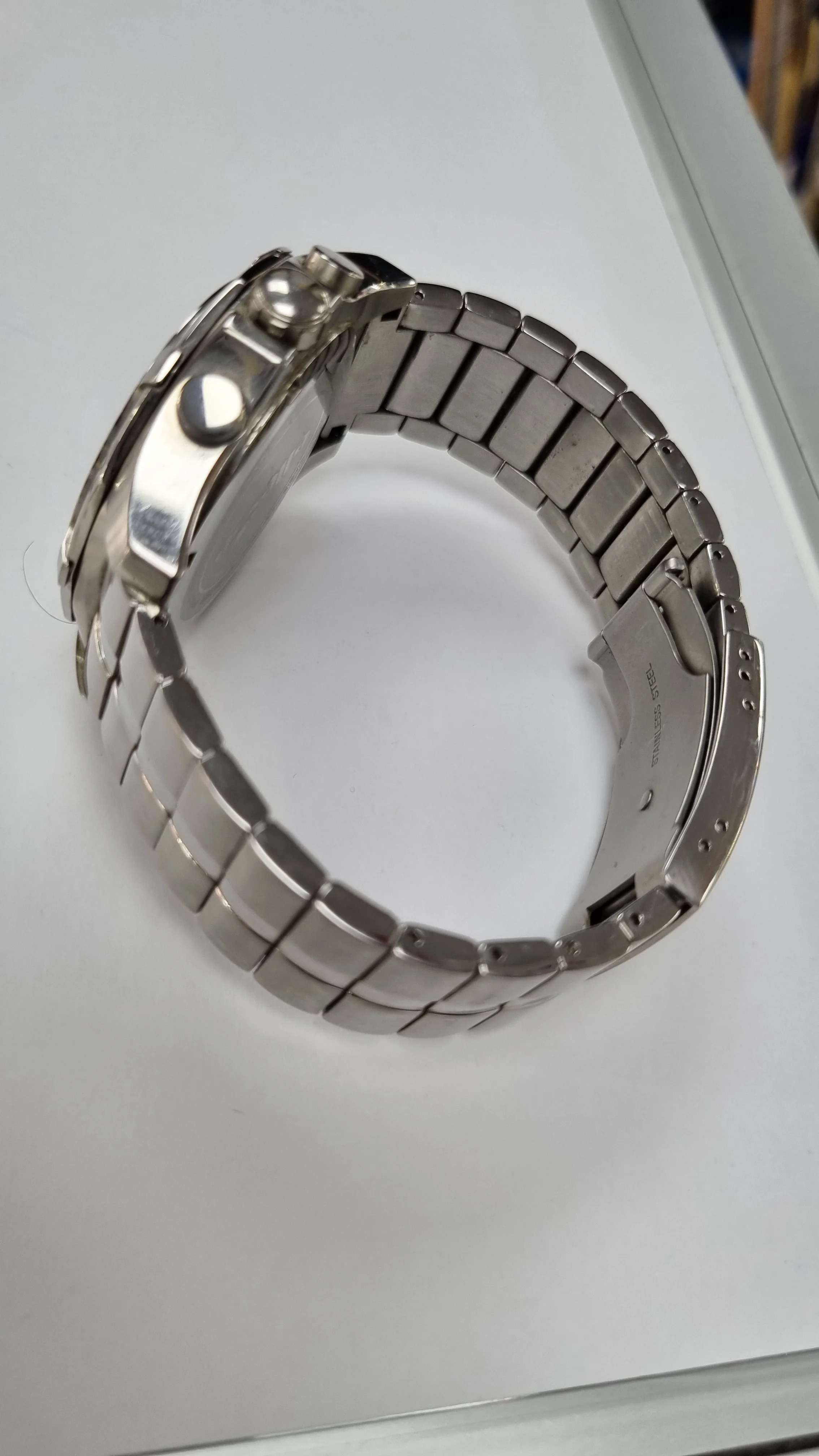 elesse mens watch stainless steel - Image 2