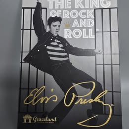 Elvis Presleys "The King Of Rock And Roll" 9ct Coin Included (8G) (5X Coins In This Set)