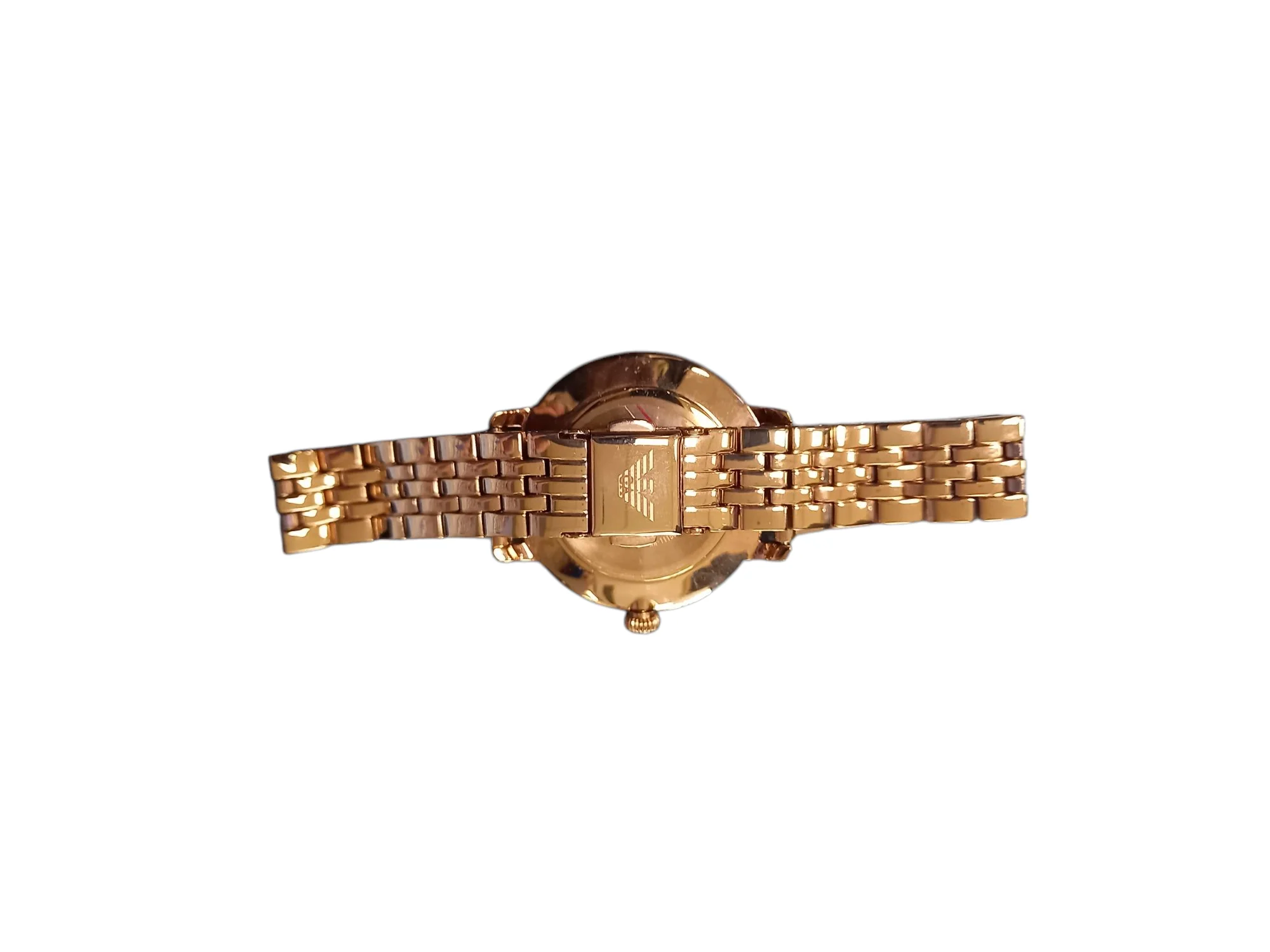 Emporio Armani AR11158 Ladies Rose Gold Watch - Image 4