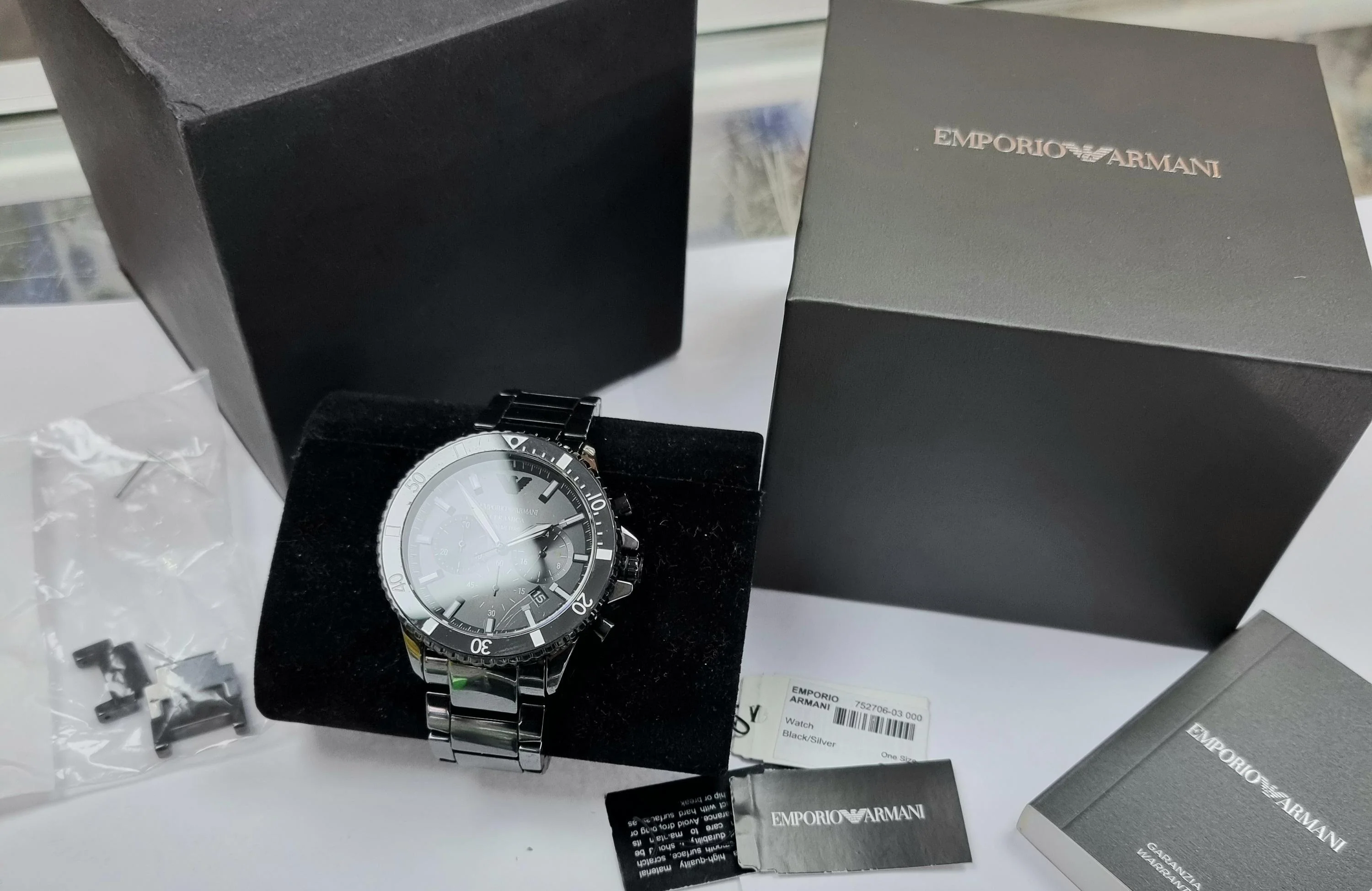 Emporio Armani Men's Chronograph Watch - Image 2