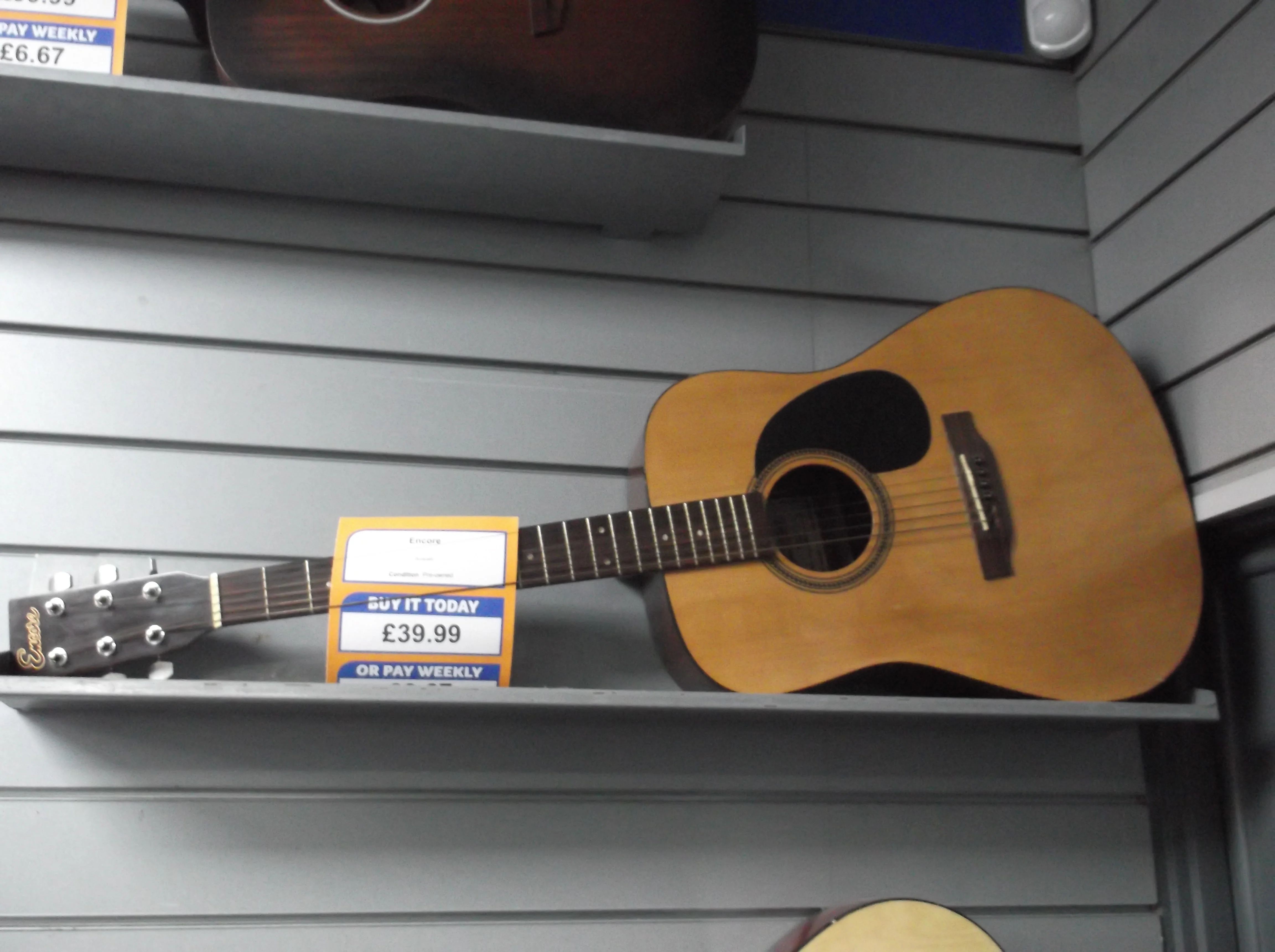 Encore Acoustic Guitar