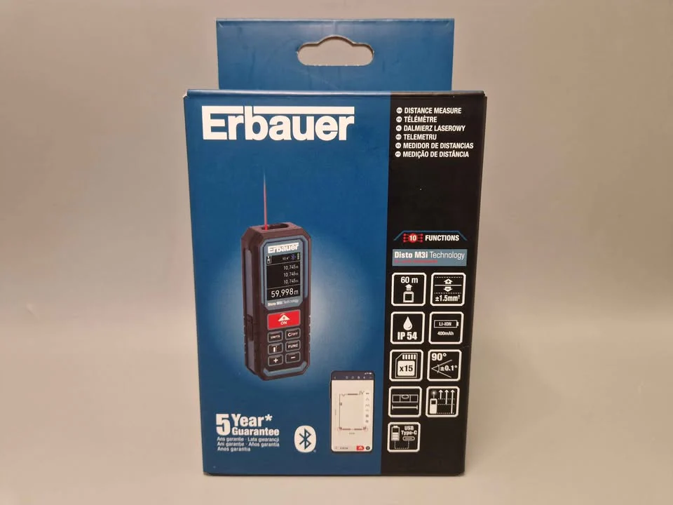 ***SALE*** Erbauer 60m Laser distance measurer - Image 3