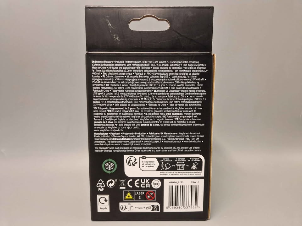 ***SALE*** Erbauer 60m Laser distance measurer - Image 4