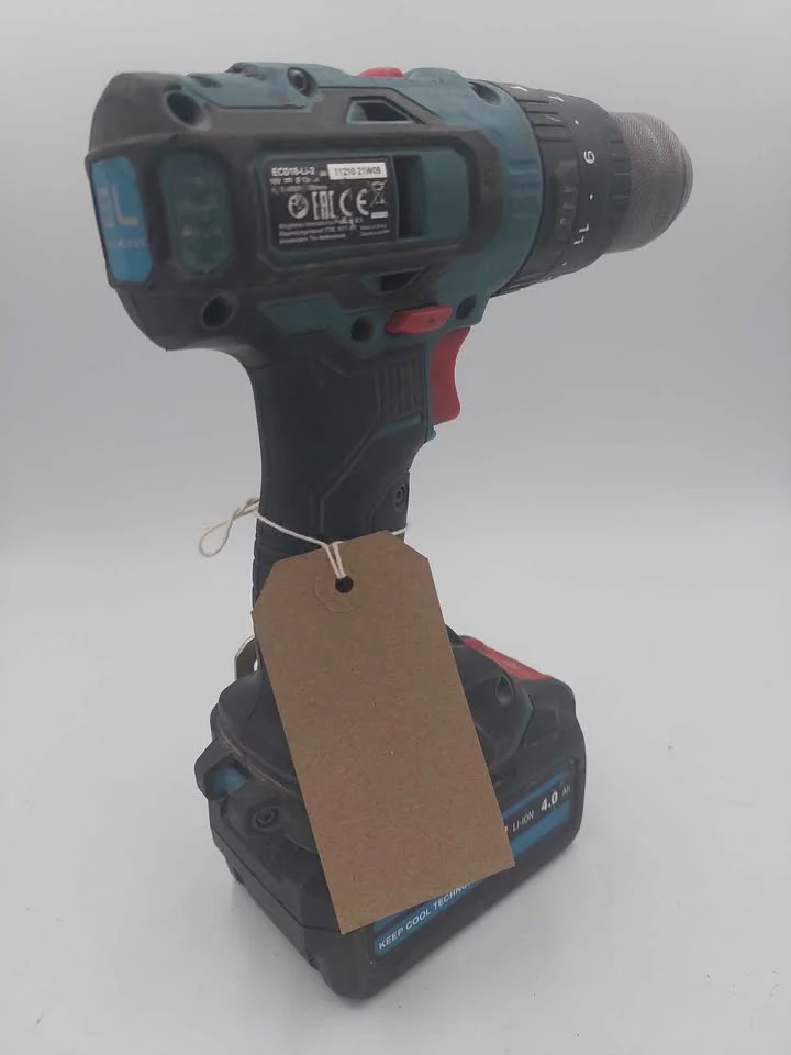 Erbauer Brushless Combi Drill, ECD18-LI, With 4.0Ah Battery - Image 3